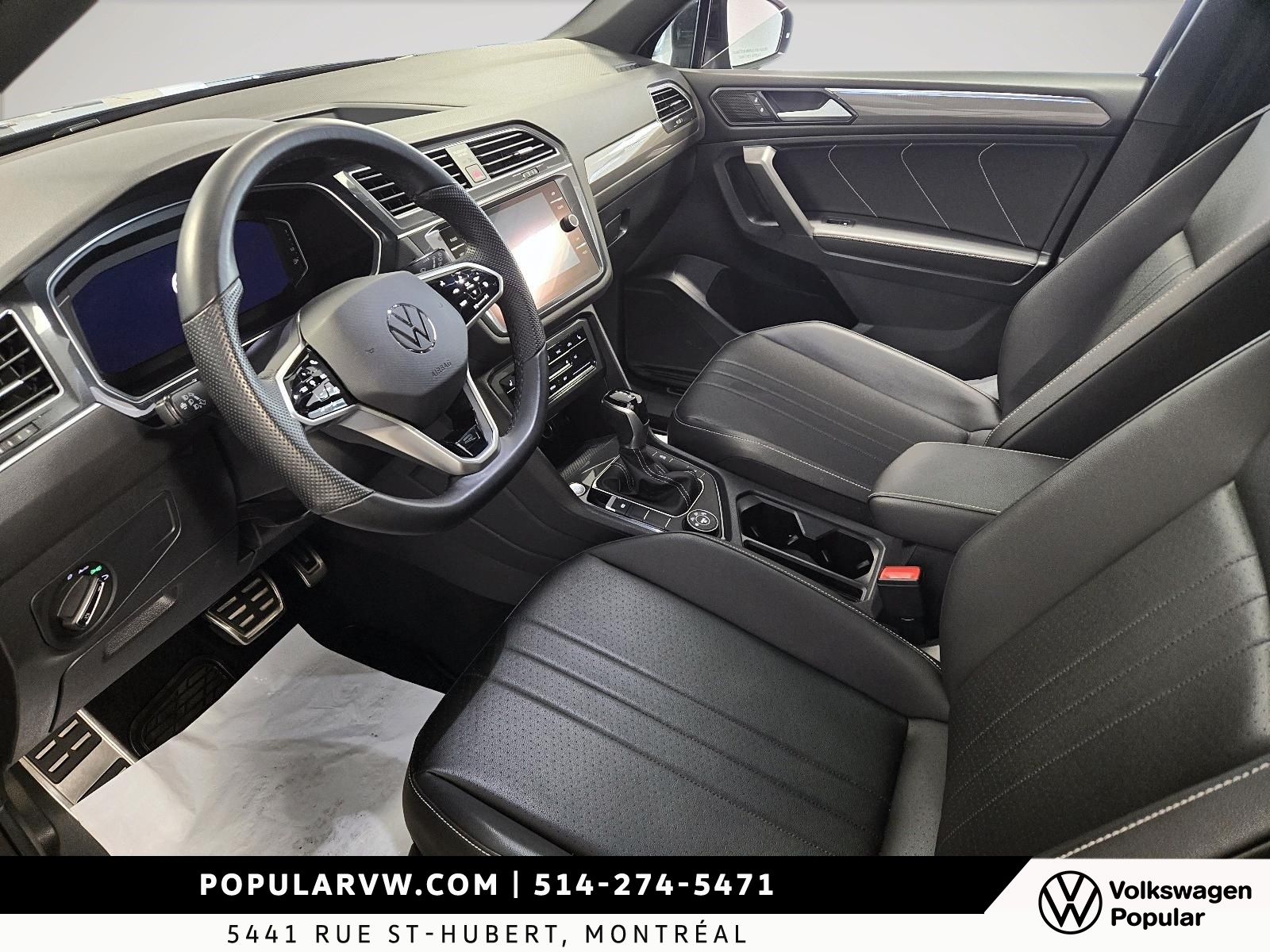 Volkswagen Tiguan Comfortline Black Edition 2022 Bas Kilométrage + Démarreur à Distance!