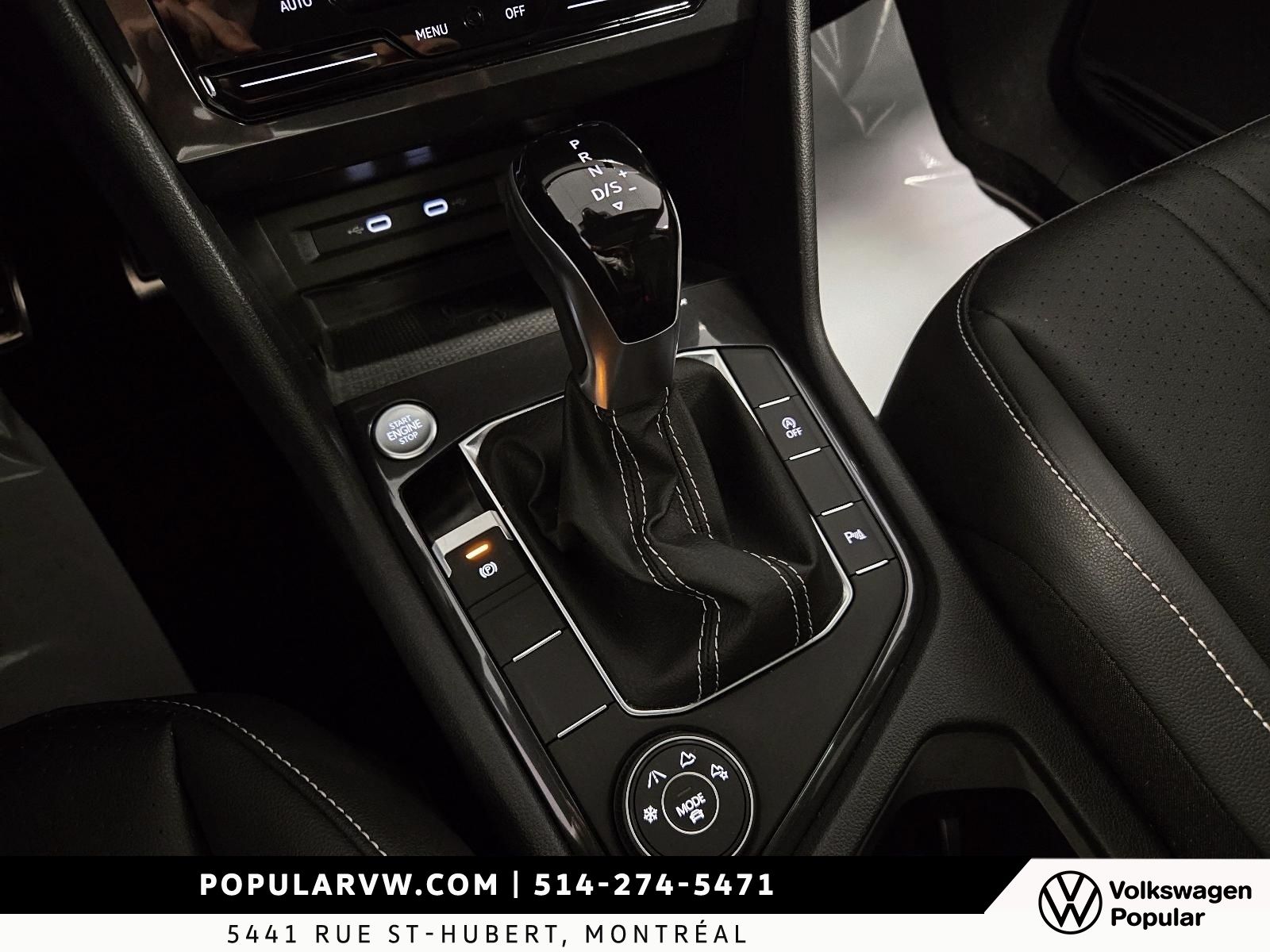 Volkswagen Tiguan Comfortline Black Edition 2022 Bas Kilométrage + Démarreur à Distance!