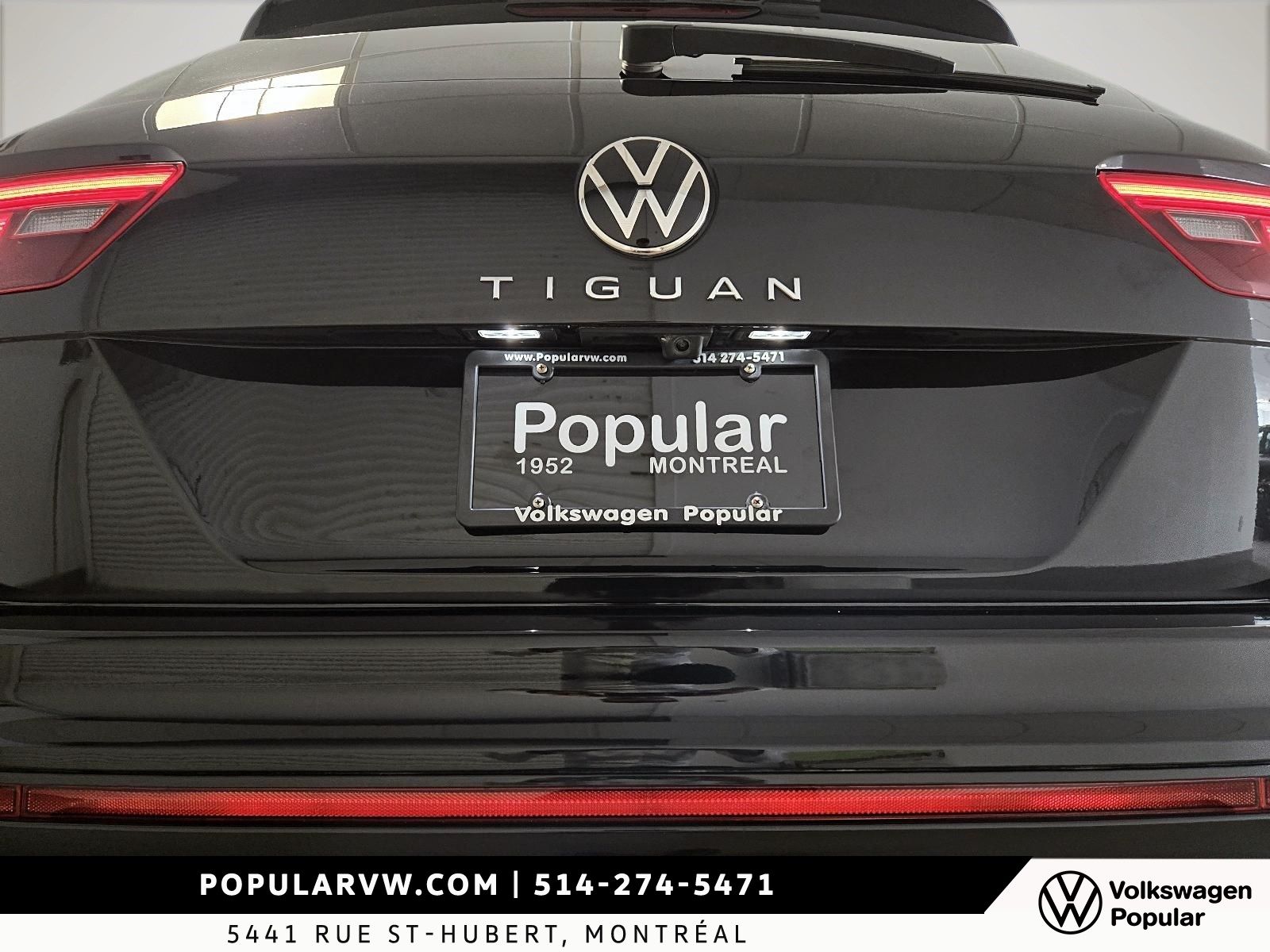 Volkswagen Tiguan Comfortline Black Edition 2022 Bas Kilométrage + Démarreur à Distance!