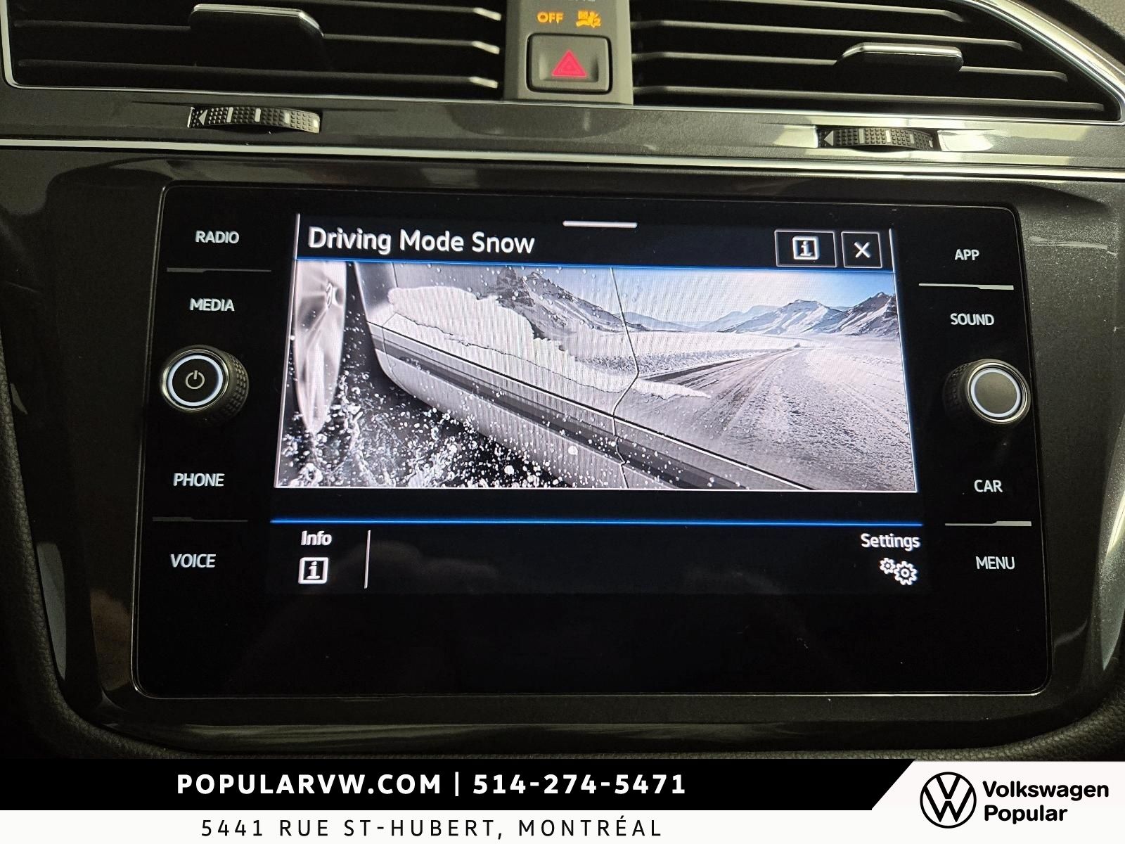 Volkswagen Tiguan Comfortline Black Edition 2022 Bas Kilométrage + Démarreur à Distance!