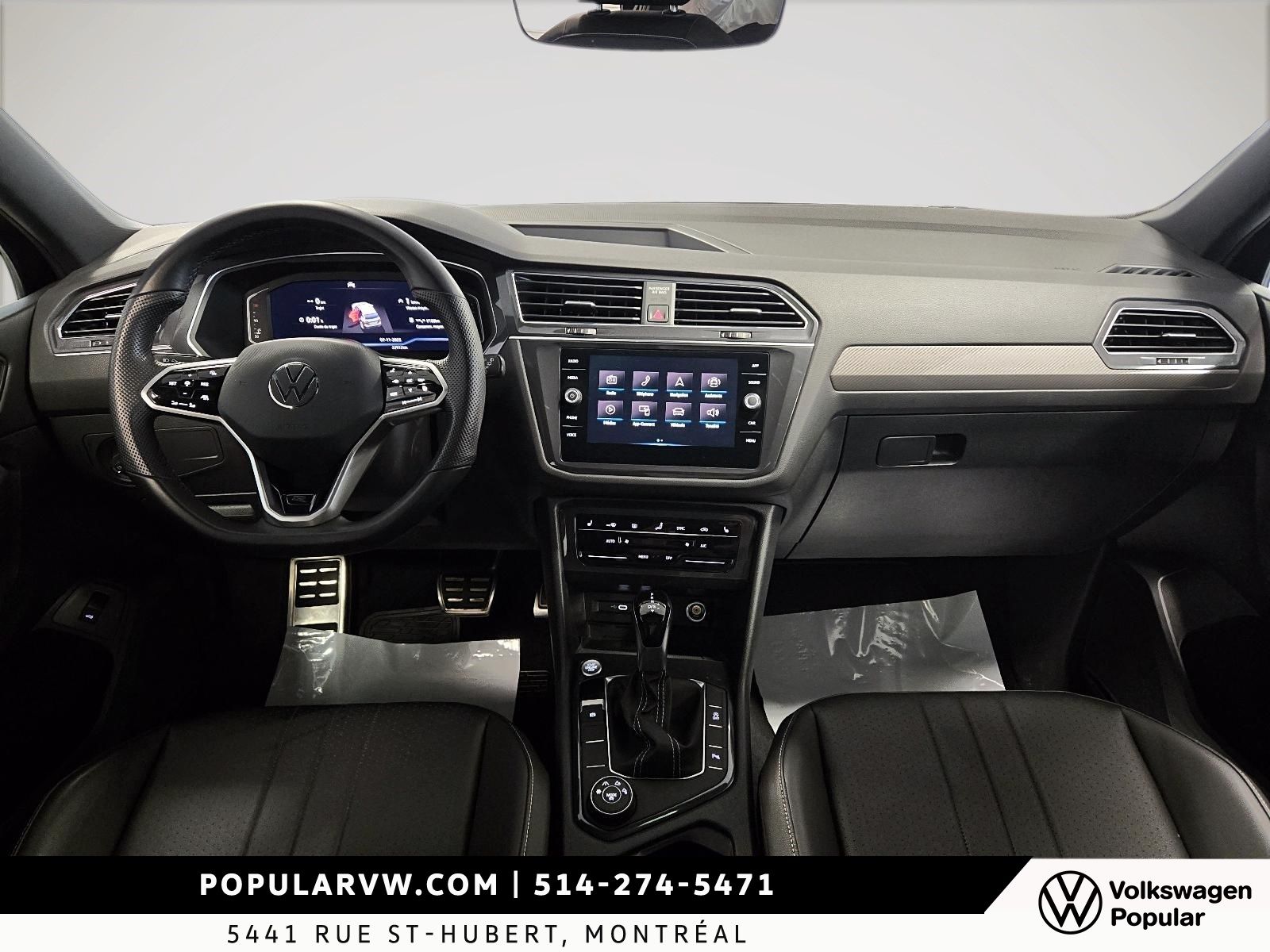 Volkswagen Tiguan Comfortline Black Edition 2022 Bas Kilométrage + Démarreur à Distance!