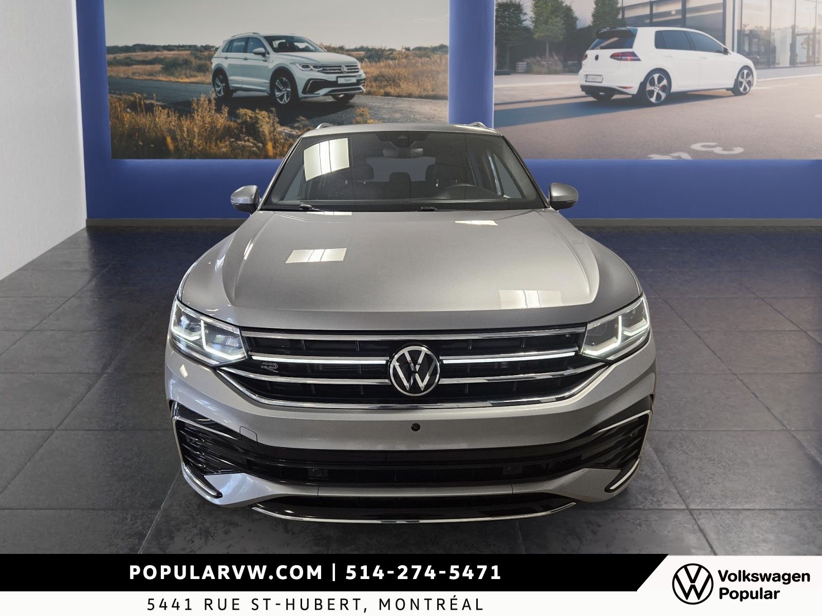 Volkswagen Tiguan Highline R-Line 2022 Audio Fender® & Vue D’ensemble 360°