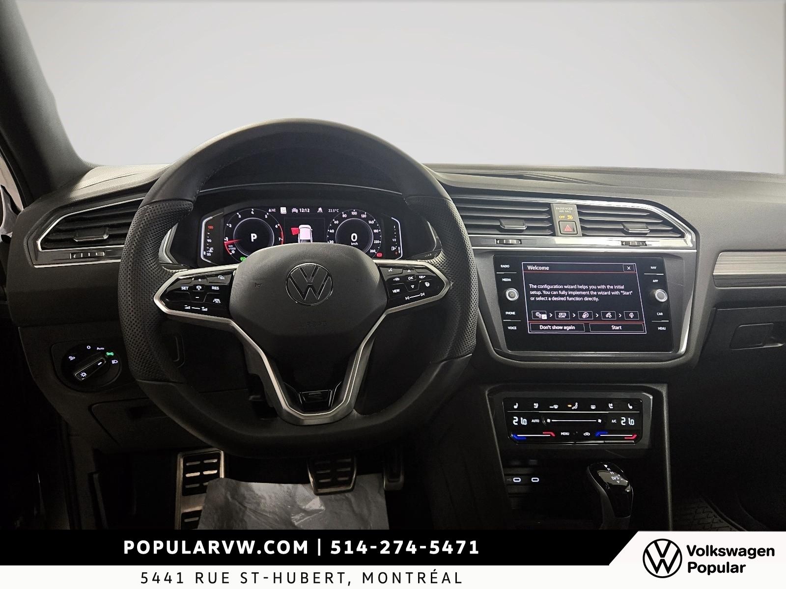 Volkswagen Tiguan Highline R-Line 2022 Audio Fender® & Vue D’ensemble 360°