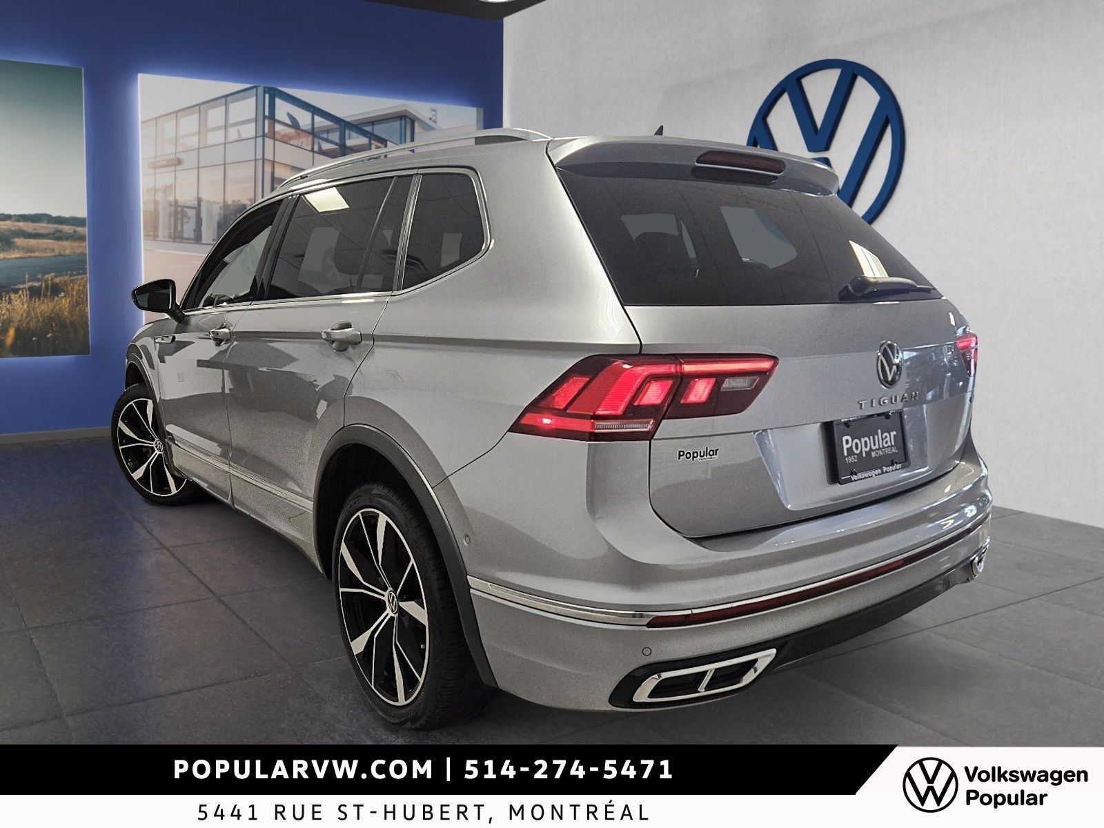 Volkswagen Tiguan Highline R-Line 2022 Audio Fender® & Vue D’ensemble 360°