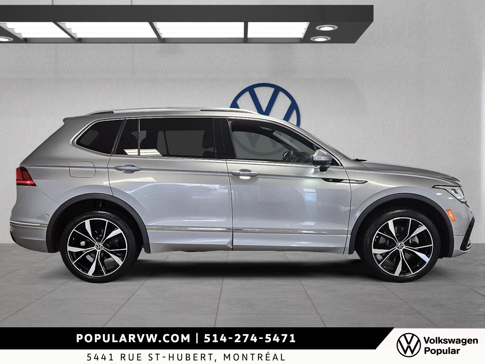 Volkswagen Tiguan Highline R-Line 2022 Audio Fender® & Vue D’ensemble 360°