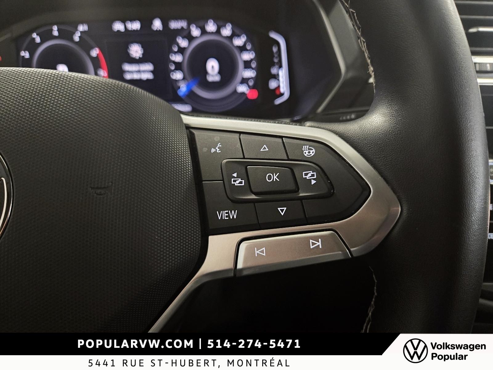 2022 Volkswagen Tiguan Comfortline Remote Starter & App-Connect!