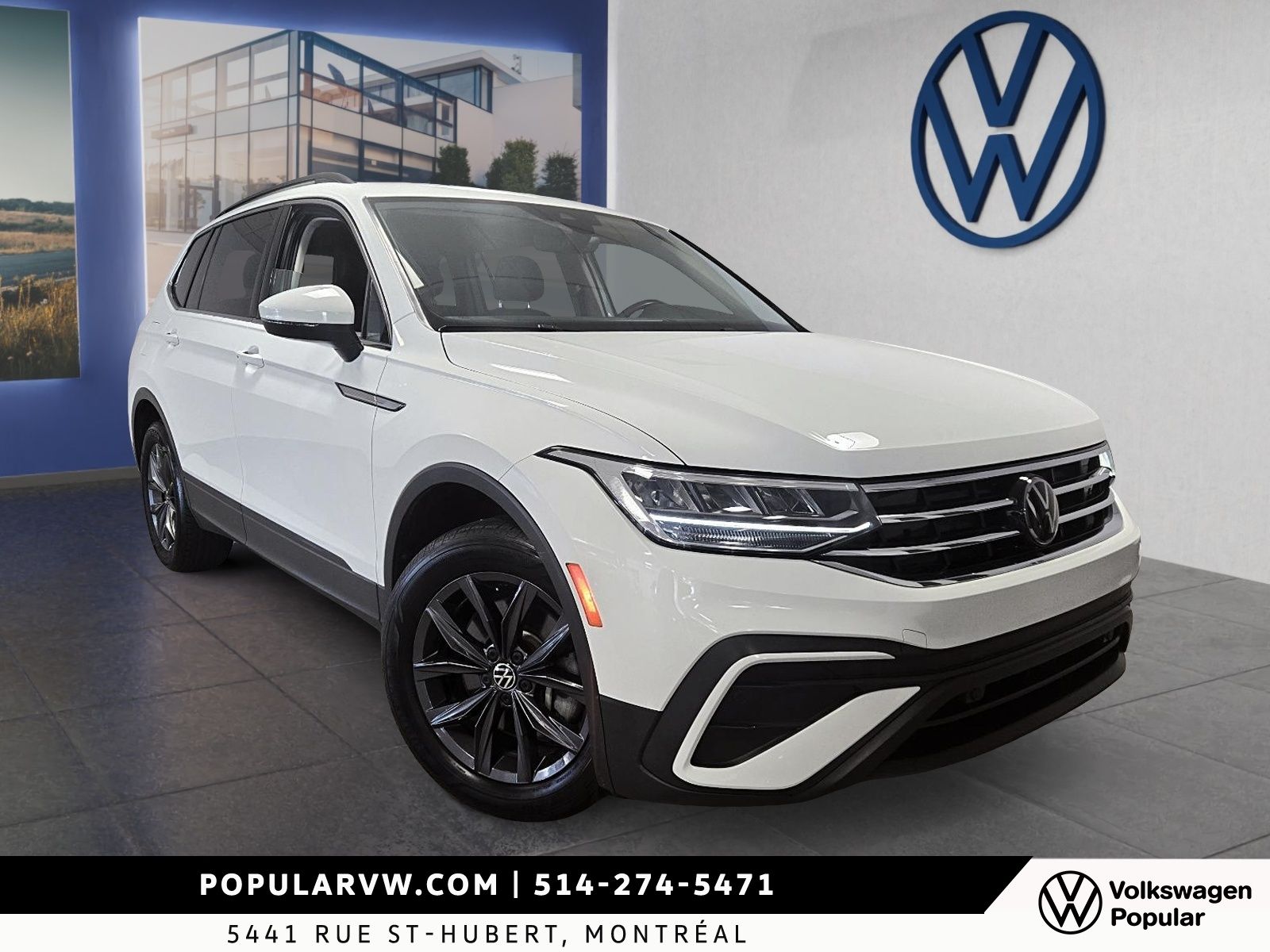 2022 Volkswagen Tiguan Comfortline Remote Starter & App-Connect!