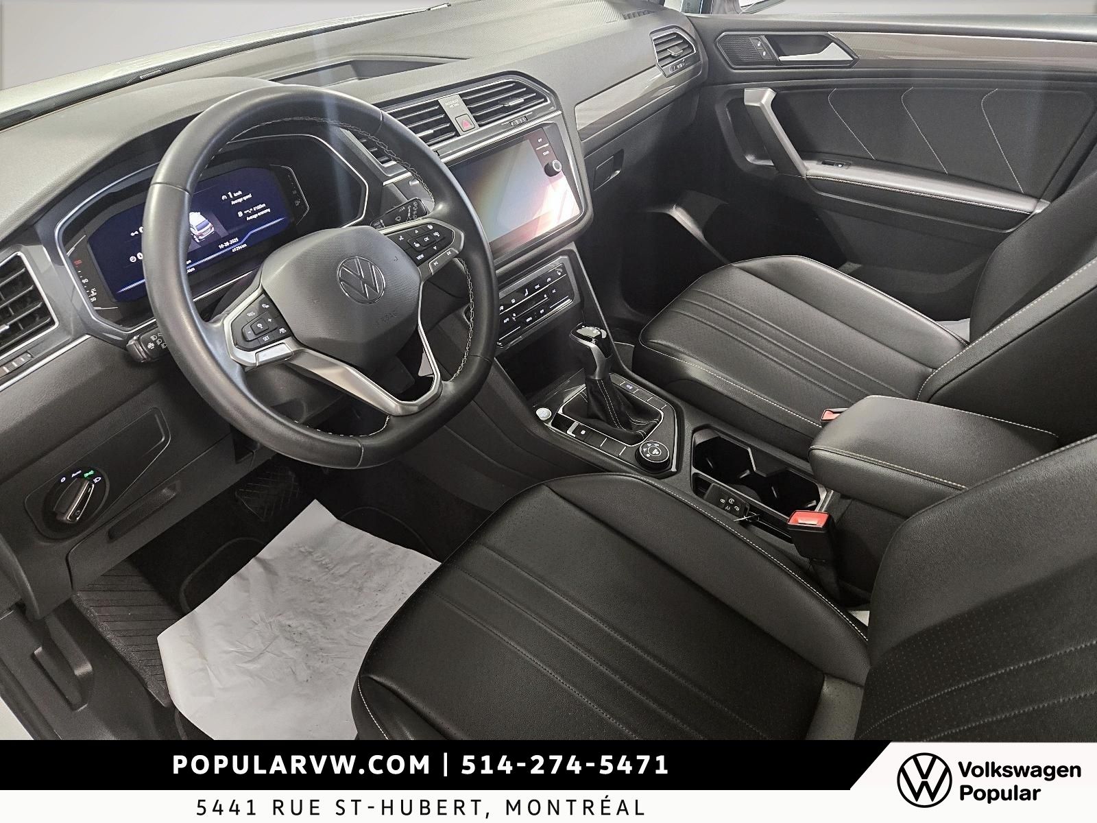 2022 Volkswagen Tiguan Comfortline Remote Starter & App-Connect!