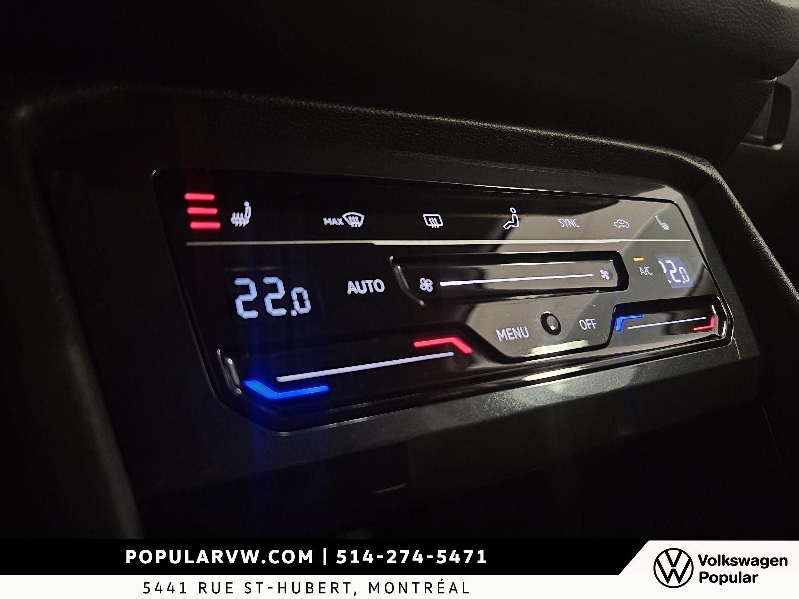 2022 Volkswagen Tiguan Comfortline Remote Starter & App-Connect!