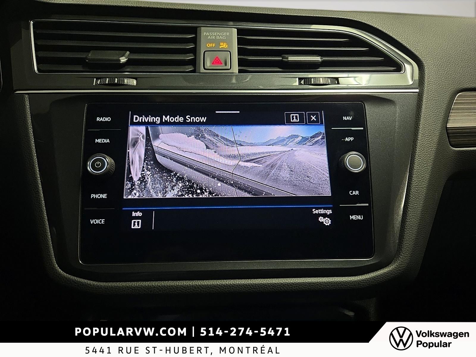 2022 Volkswagen Tiguan Highline R-Line Area View 360° & Remote Starter