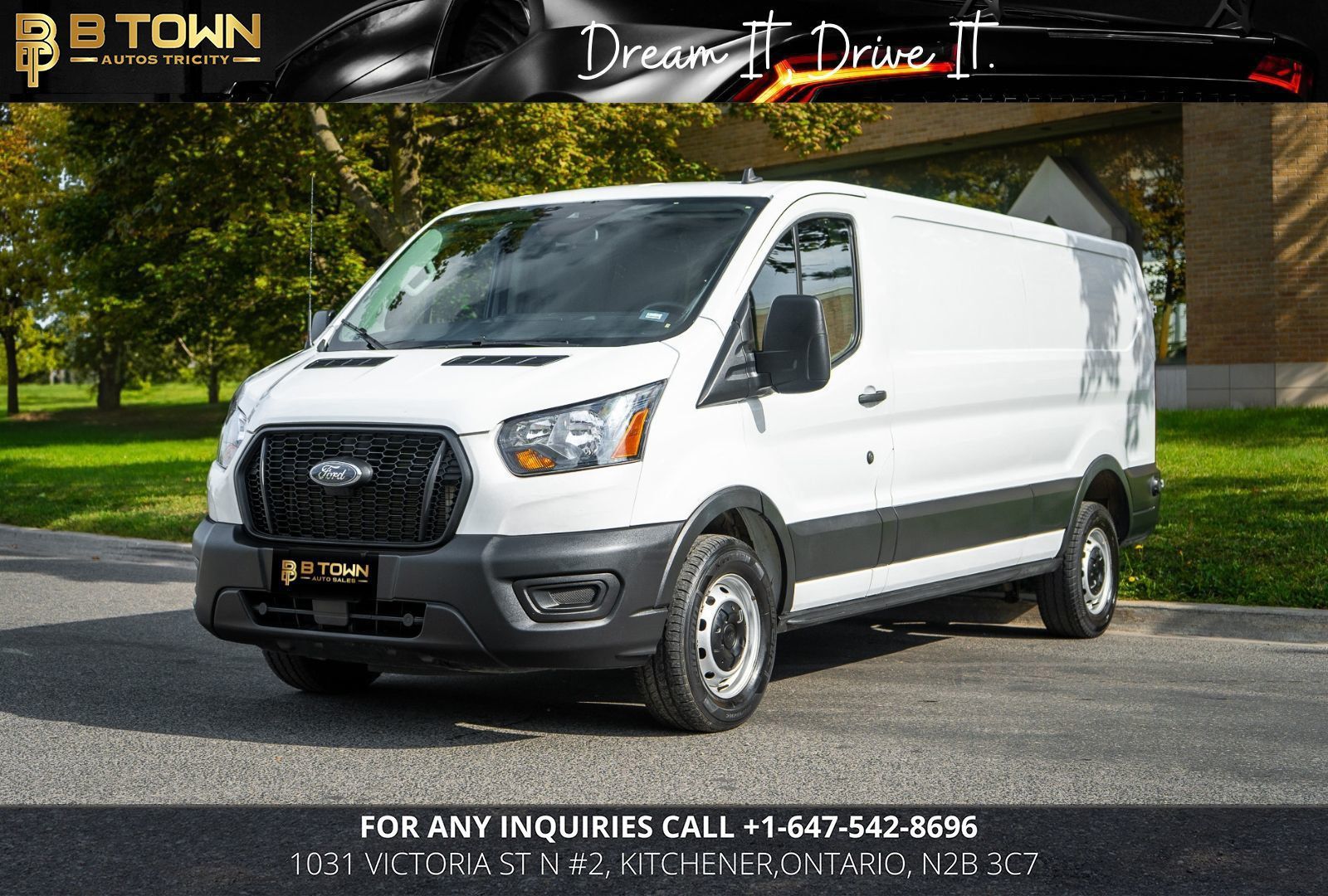 2021 Ford Transit Cargo Van 250 LOW RF CARGO-0