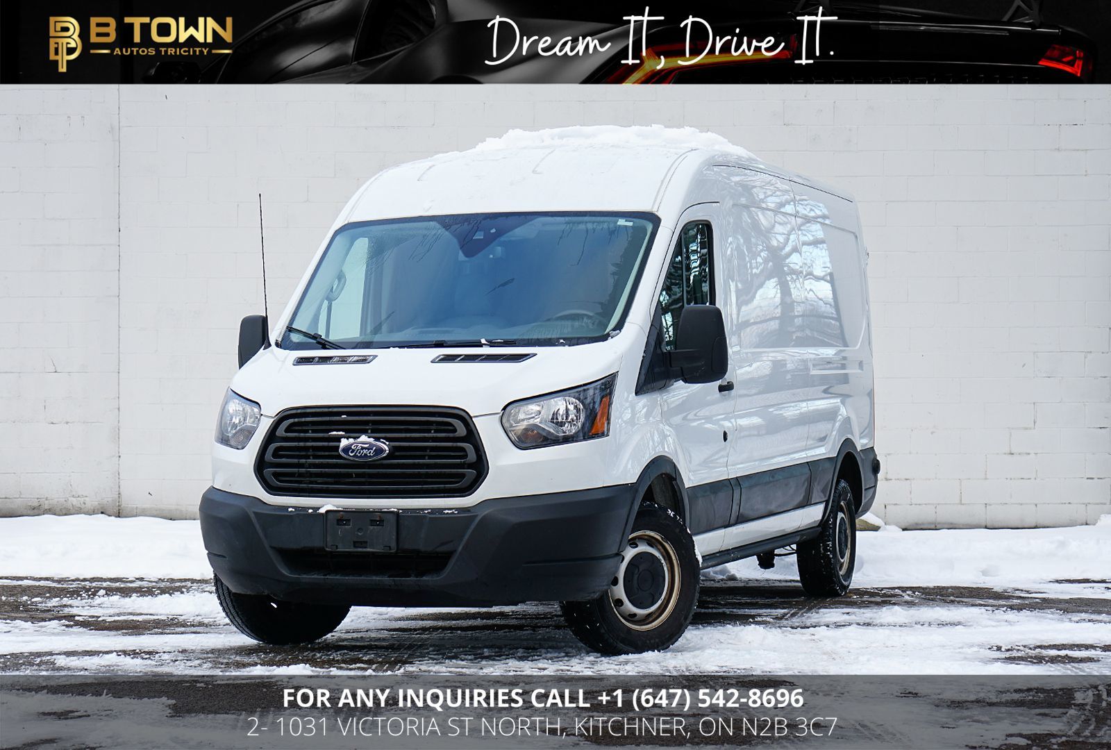 2019 Ford Transit Van T-250 MED ROOF-0