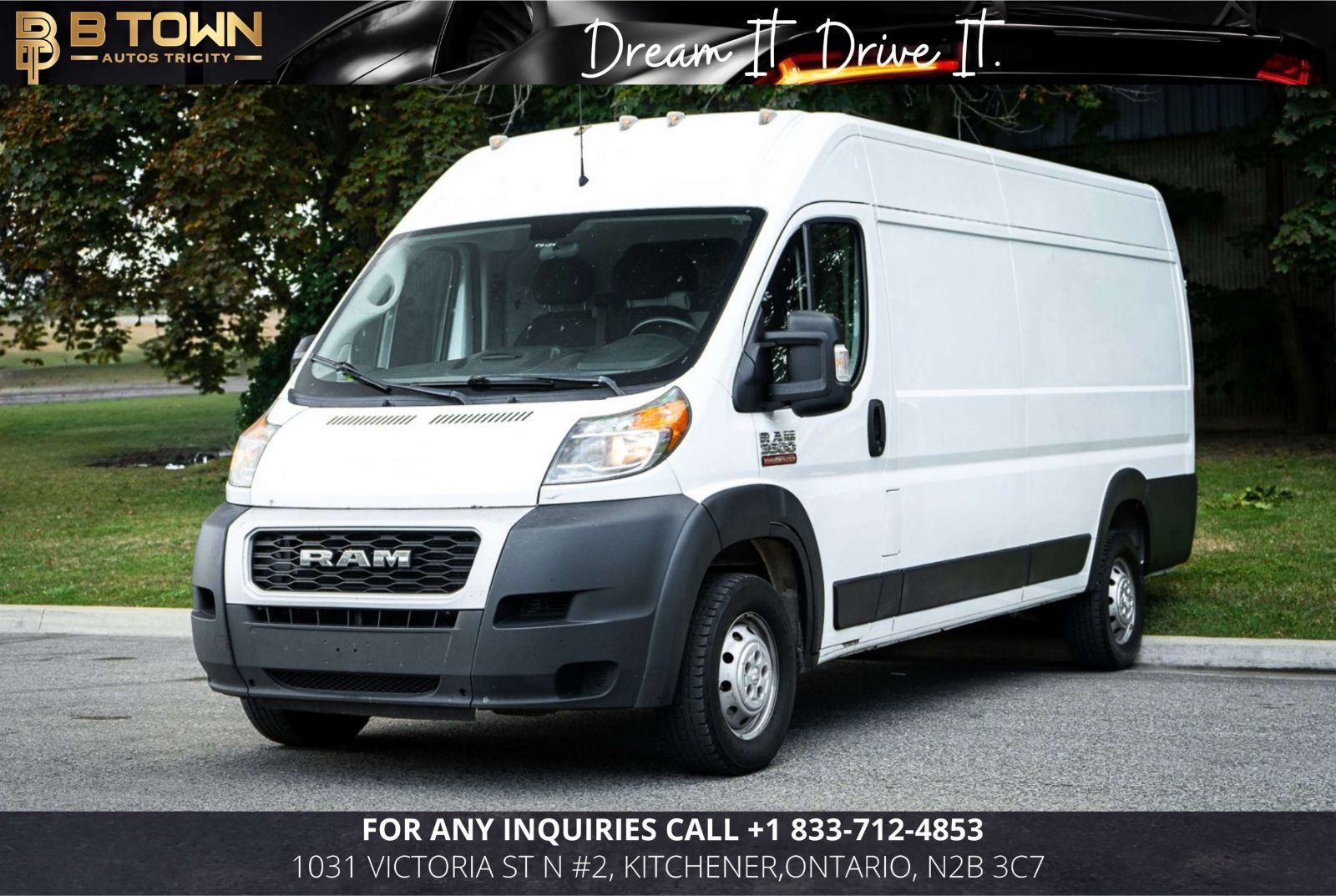 2020 Ram ProMaster Cargo Van 3500 high roof 159 wb-0