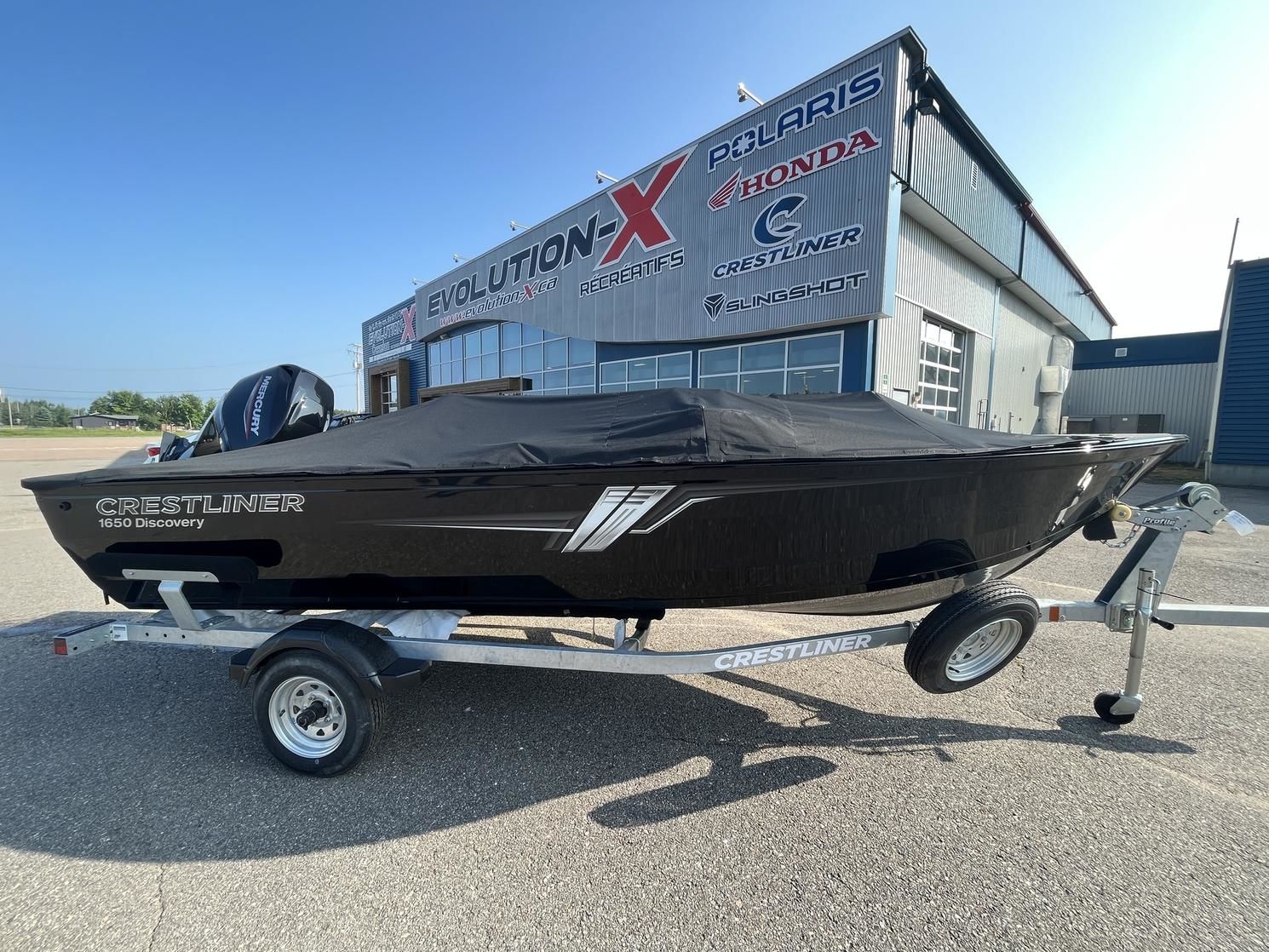 2023 Crestliner DISCOVERY 1650 SC MERCURY 60 ELPT