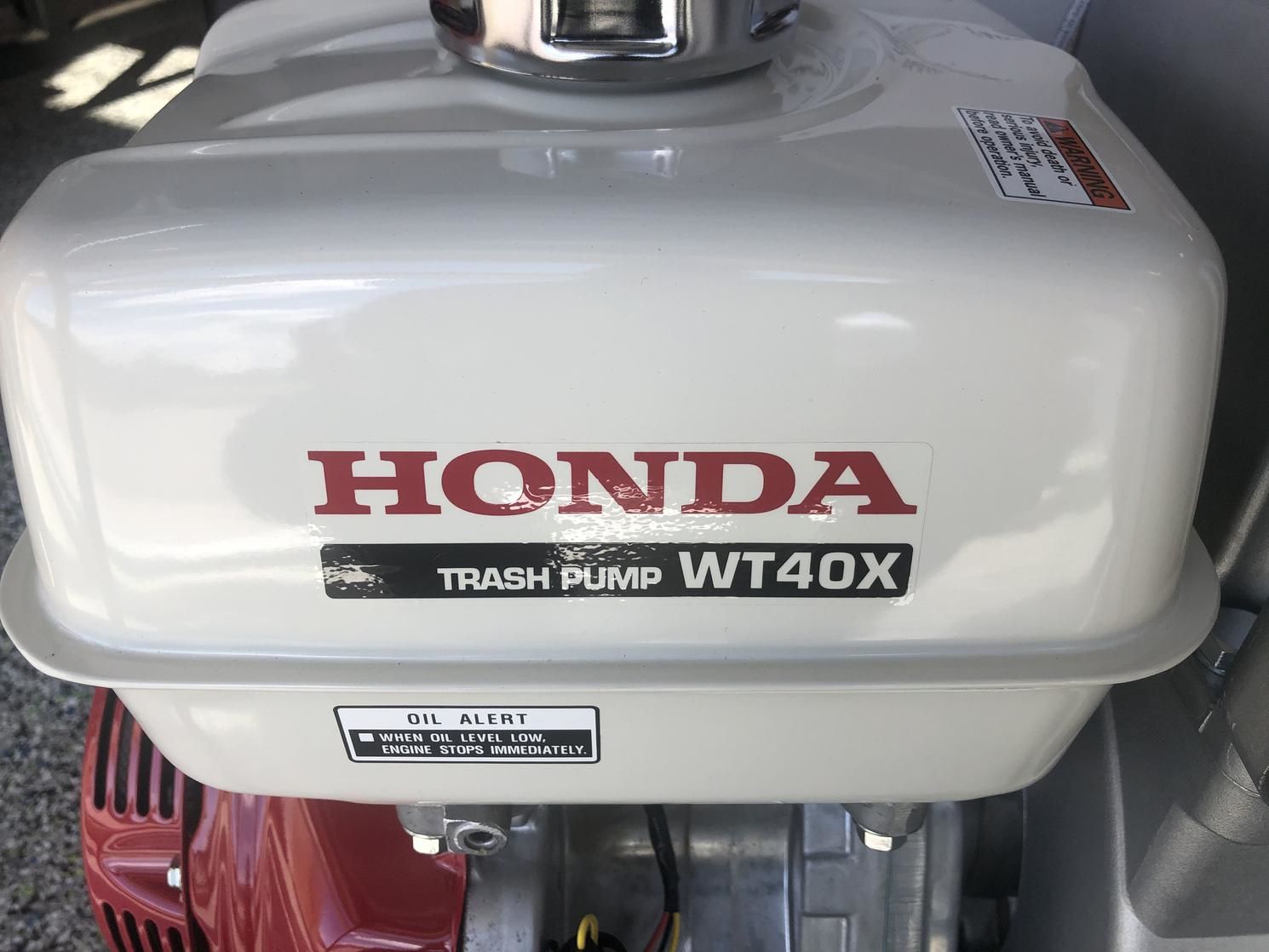 2021 Honda WT40XK3C TRASH PUMP 4''