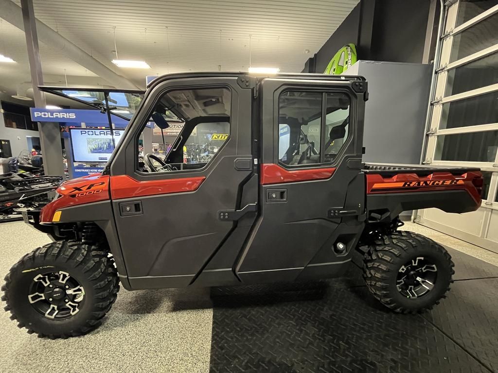Polaris RANGER CREW XP 1000 NORTHSTAR EDITION PREMIUM Pare-brise basculant et vitres lectriques 2025
