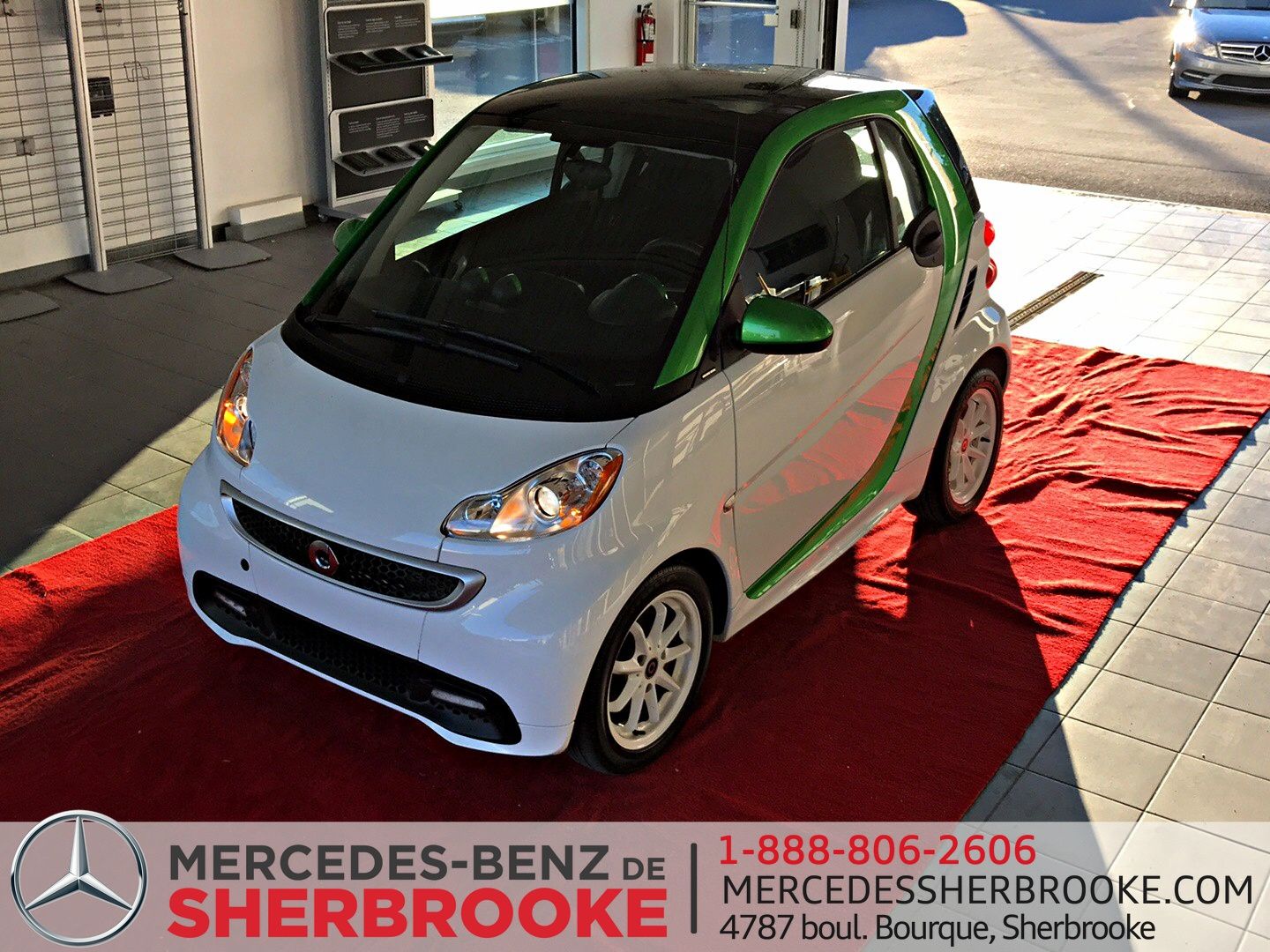 Mercedes Benz De Sherbrooke Pre Owned 14 Smart Fortwo Electric Drive Passion For Sale 10 447
