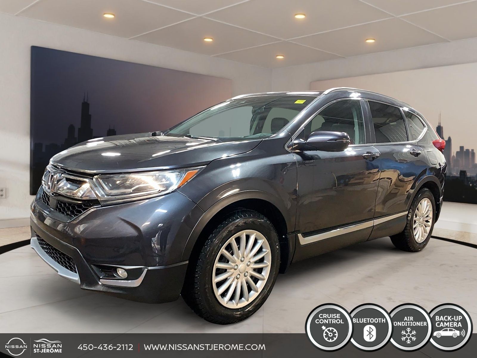 2019 Honda CR-V TOURING AUTOMATIQUE A/C BLUETOOTH NAVIGATION TOIT