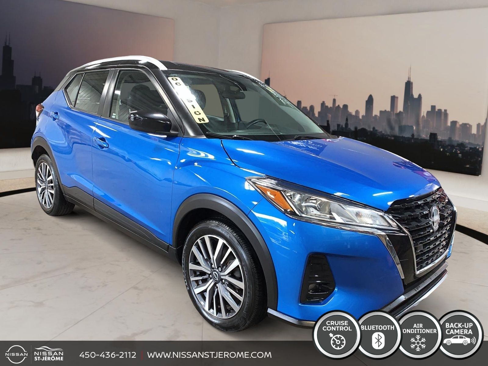Photo Nissan Kicks SV AUTO MAGS CAMÉRA BLUETOOTH DÉMARREUR 2023 #3