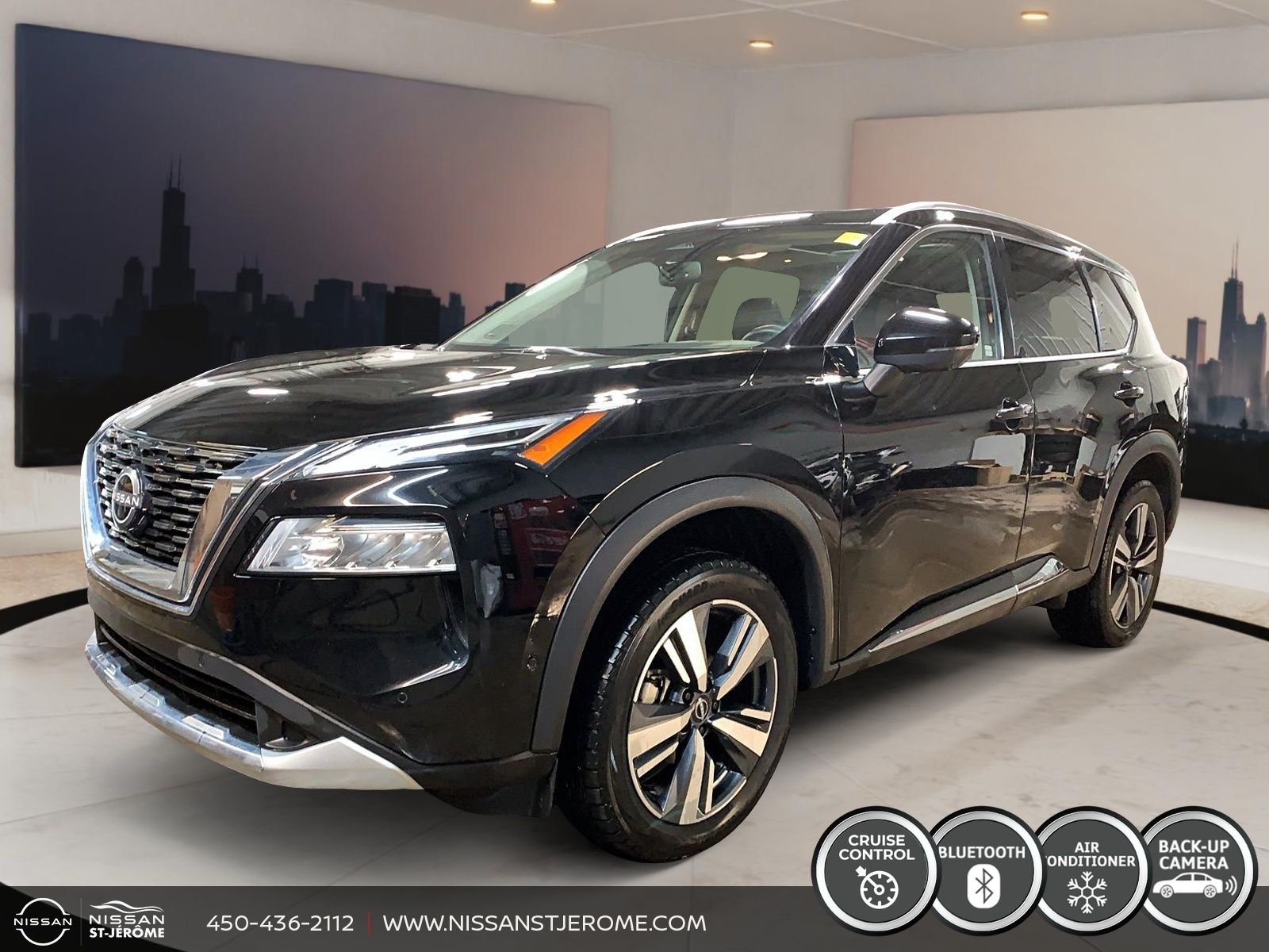 2023 Nissan Rogue Platinum MAGS NAVIGATION TOIT PANO CUIR CAMÉRA 360
