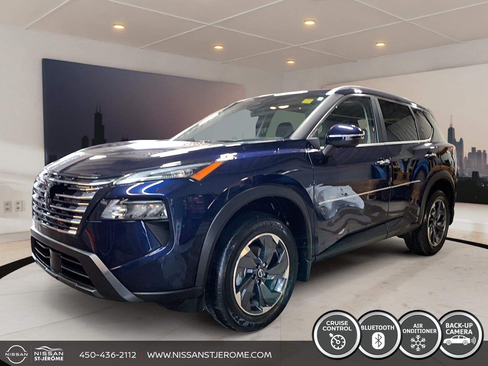 2025 Nissan Rogue SV AWD MAGS CRUISE TOIT PANO CAMÉRA BLUETOOTH
