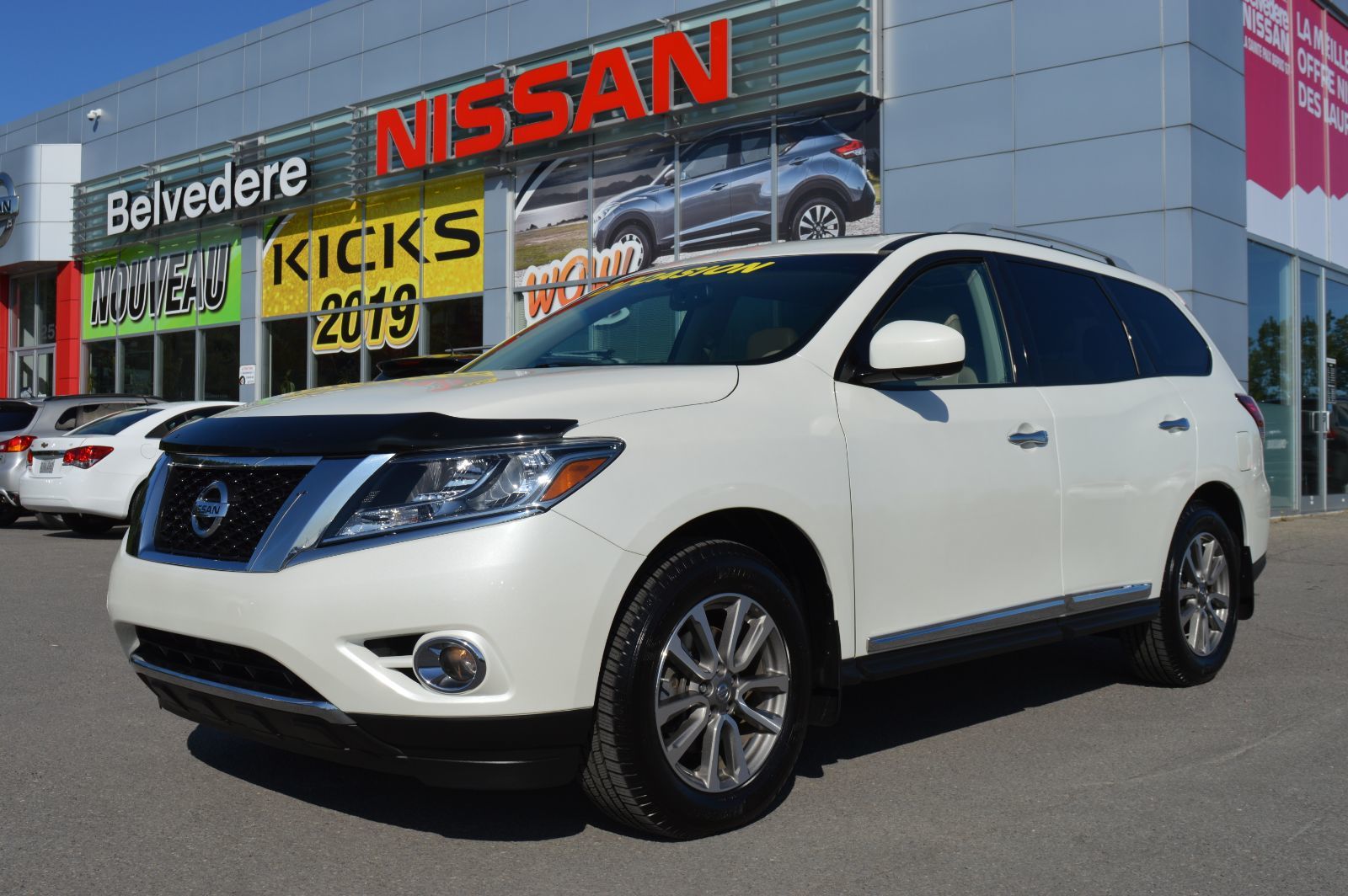Belvedere Nissan SaintJérôme Pathfinder SL AWD CUIR NAVIGATION TOIT OUVRANT CAMERA 360 2015 d