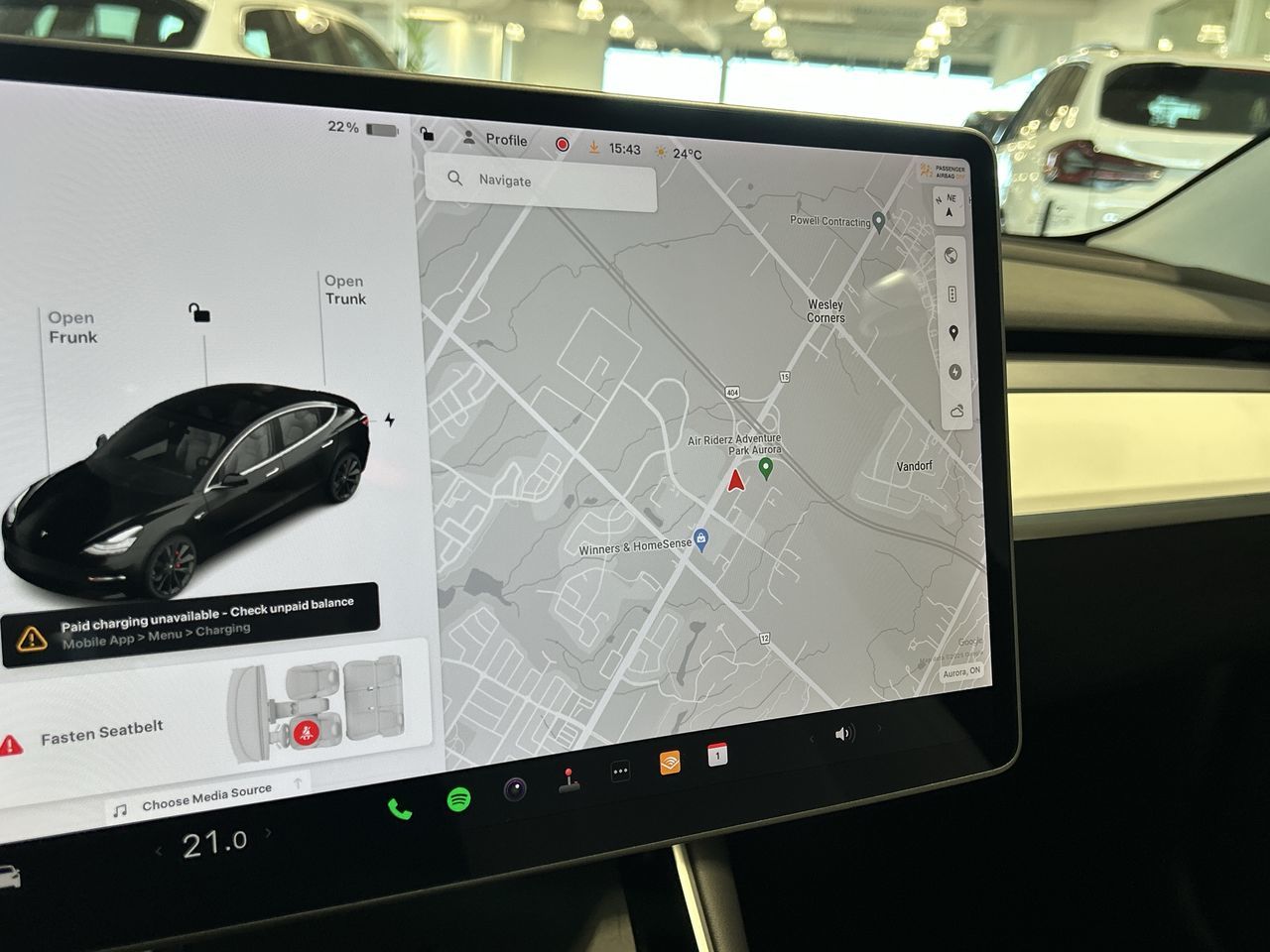 2020 Tesla MODEL 3 in Aurora, Ontario