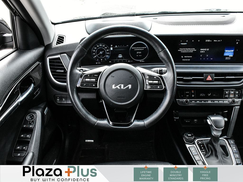 2024 Kia Seltos SX Sunroof l Navigation l Leather