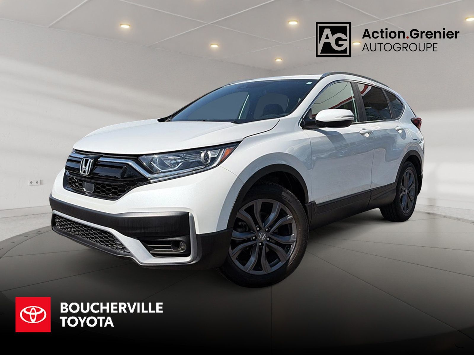 2020 Honda CR-V Sport AWD + TOIT OUVRANT + CUIR/TISSU + CARPLAY