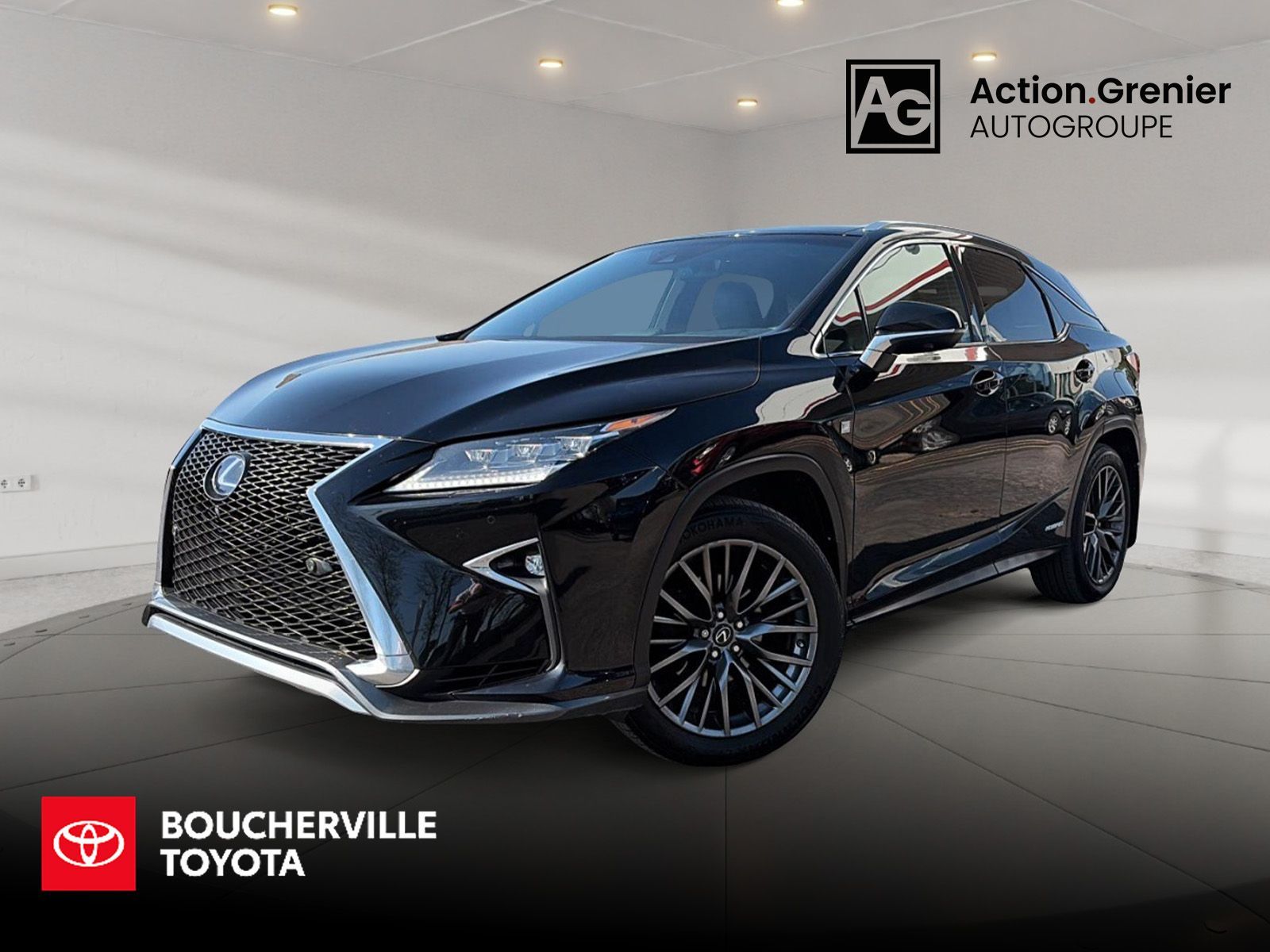2018 Lexus RX RX 450h F-SPORT 3 + CUIR + TOIT PANO + GPS ++++