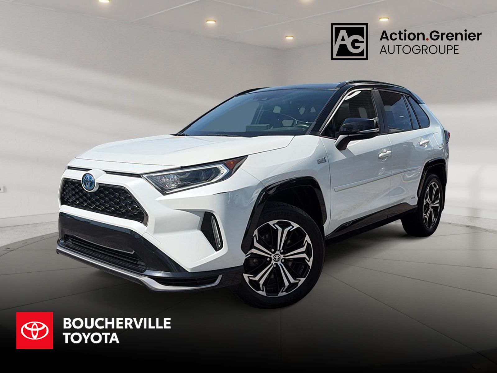 2021 Toyota RAV4 Prime XSE + 68 KM D'AUTONOMIE + CUIR + TOIT + CARPLAY!