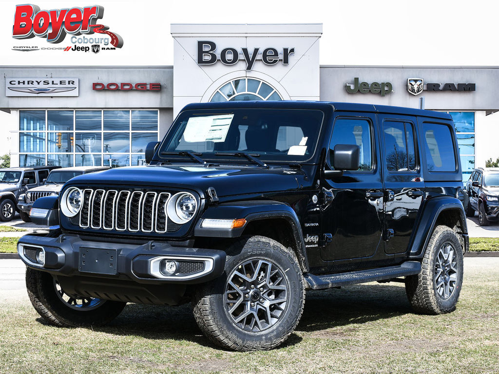 2024 Jeep WRANGLER 4-Door SAHARA | Boyer Chrysler Dodge Jeep Ram Cobourg |  13-24090