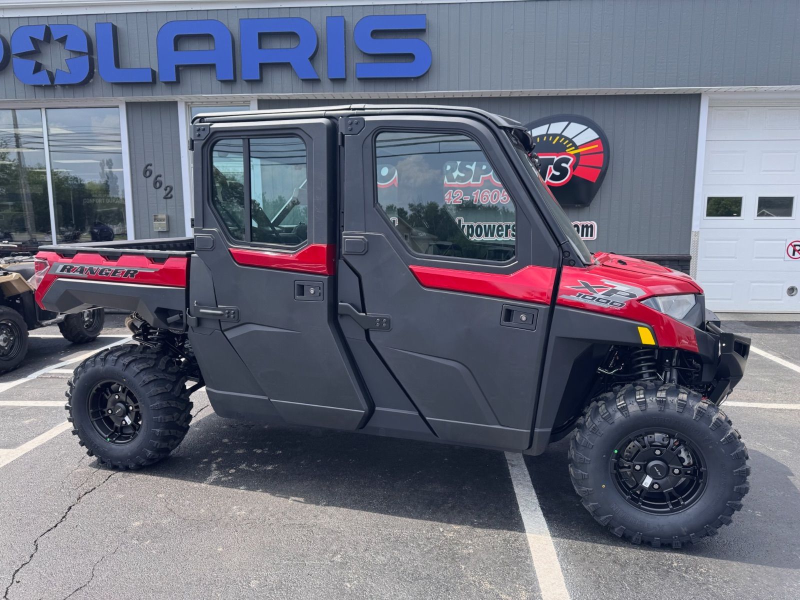 2025 Polaris RANGER 1000 XP NS ULTIMATE CREW SUNSET RED