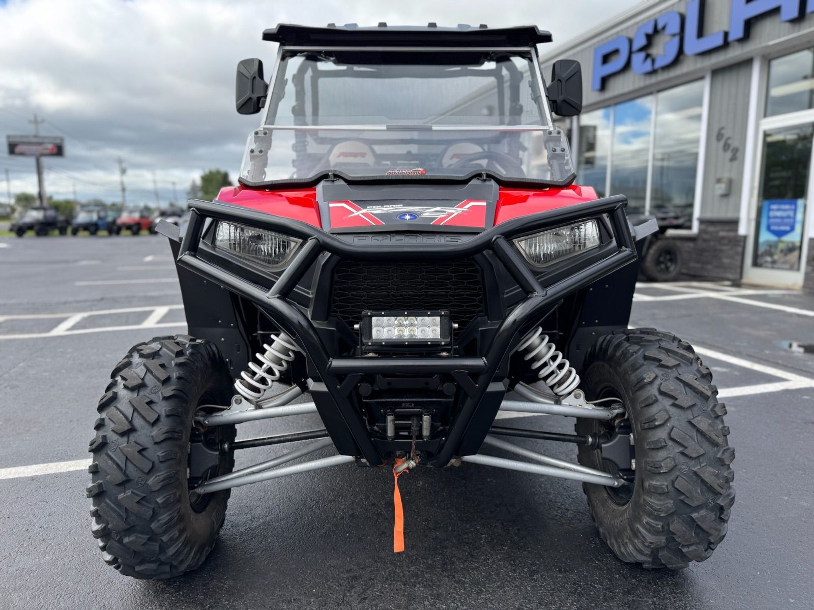 2015 Polaris RZR 900 S TRAIL  SPORT INDY RED