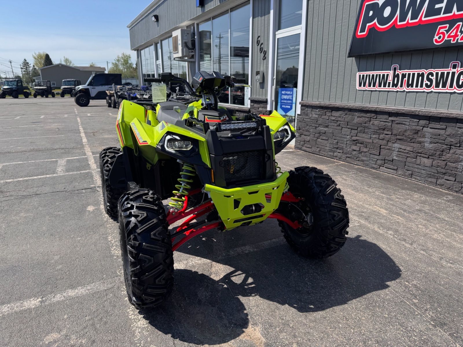 Polaris SCRAMBLER XP 1000 S LIFTED LIME 2025