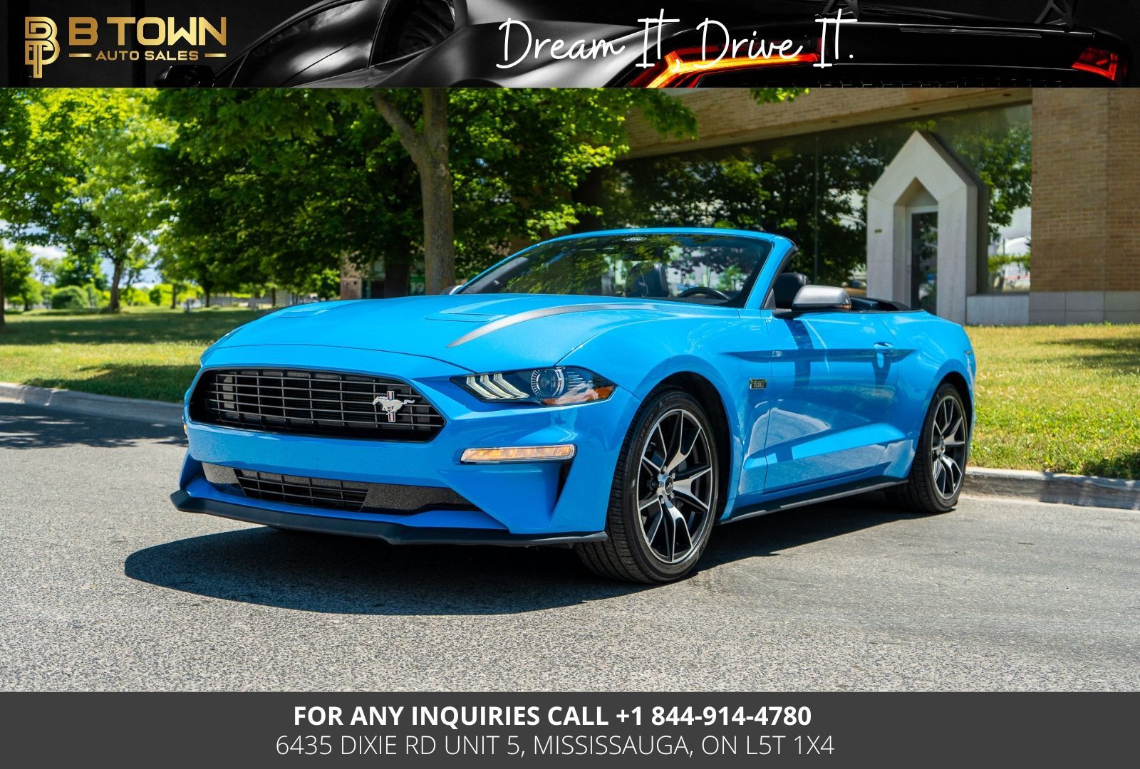 2022 Ford Mustang Ecoboost Premium Convertible-0
