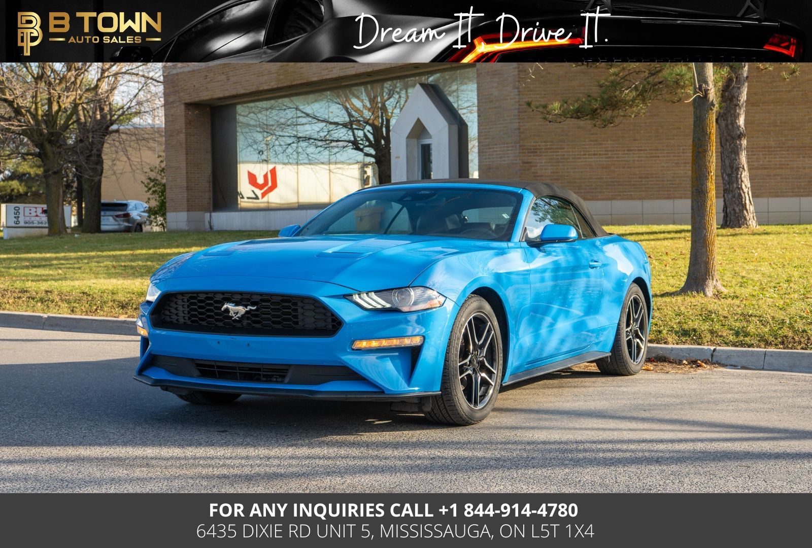 2023 Ford Mustang Ecoboost Premium Convertible-0