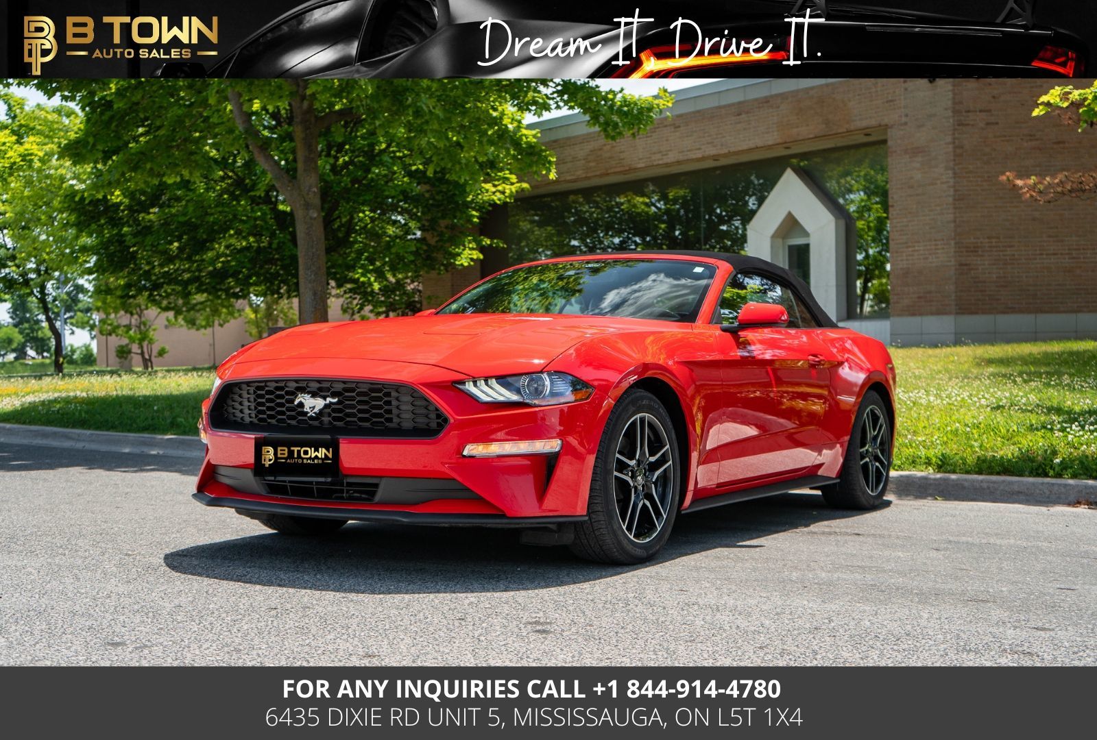 2023 Ford Mustang Ecoboost Premium Convertible-0