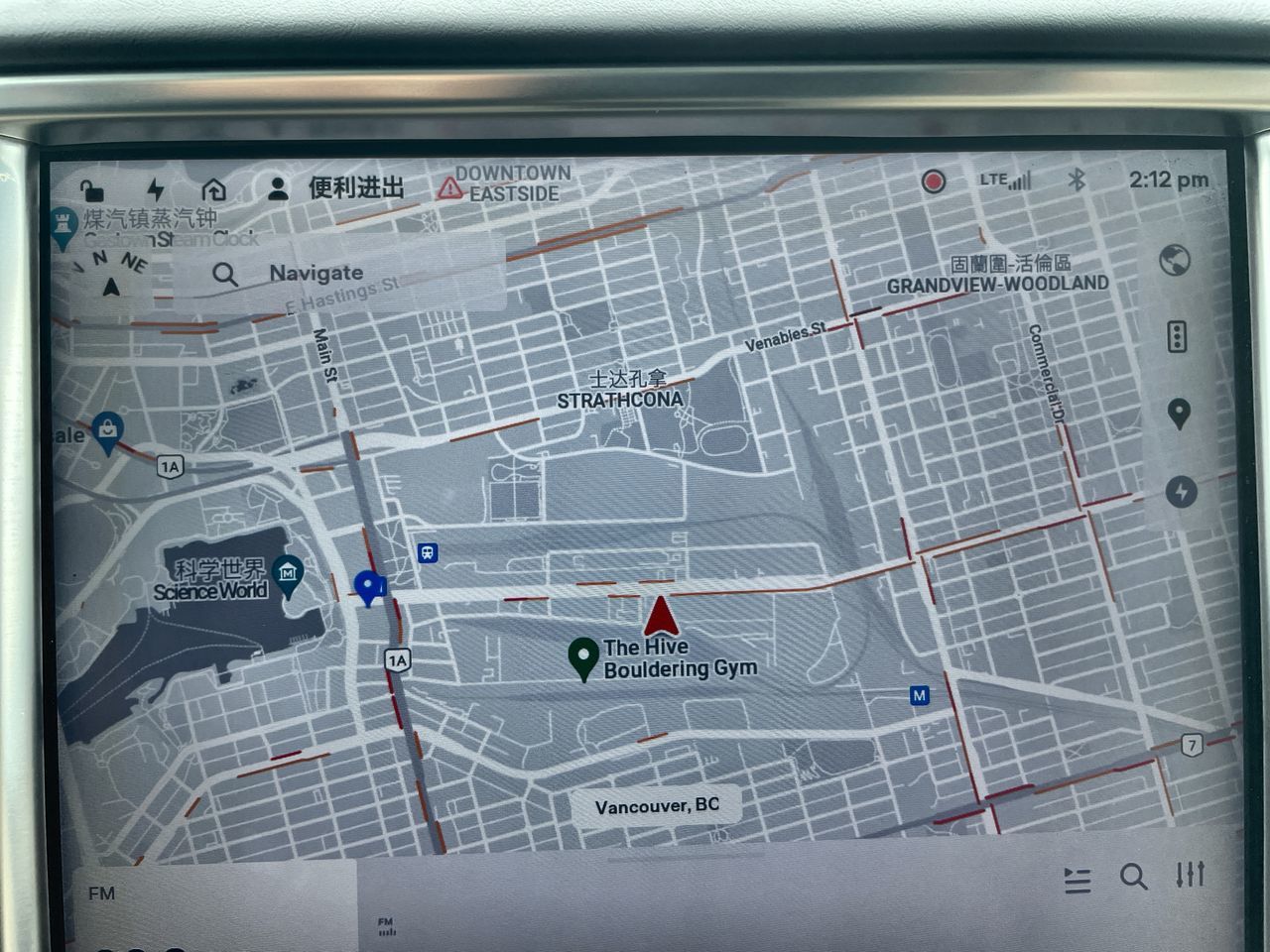 Tesla Model X  2017 à Vancouver, Colombie-Britannique
