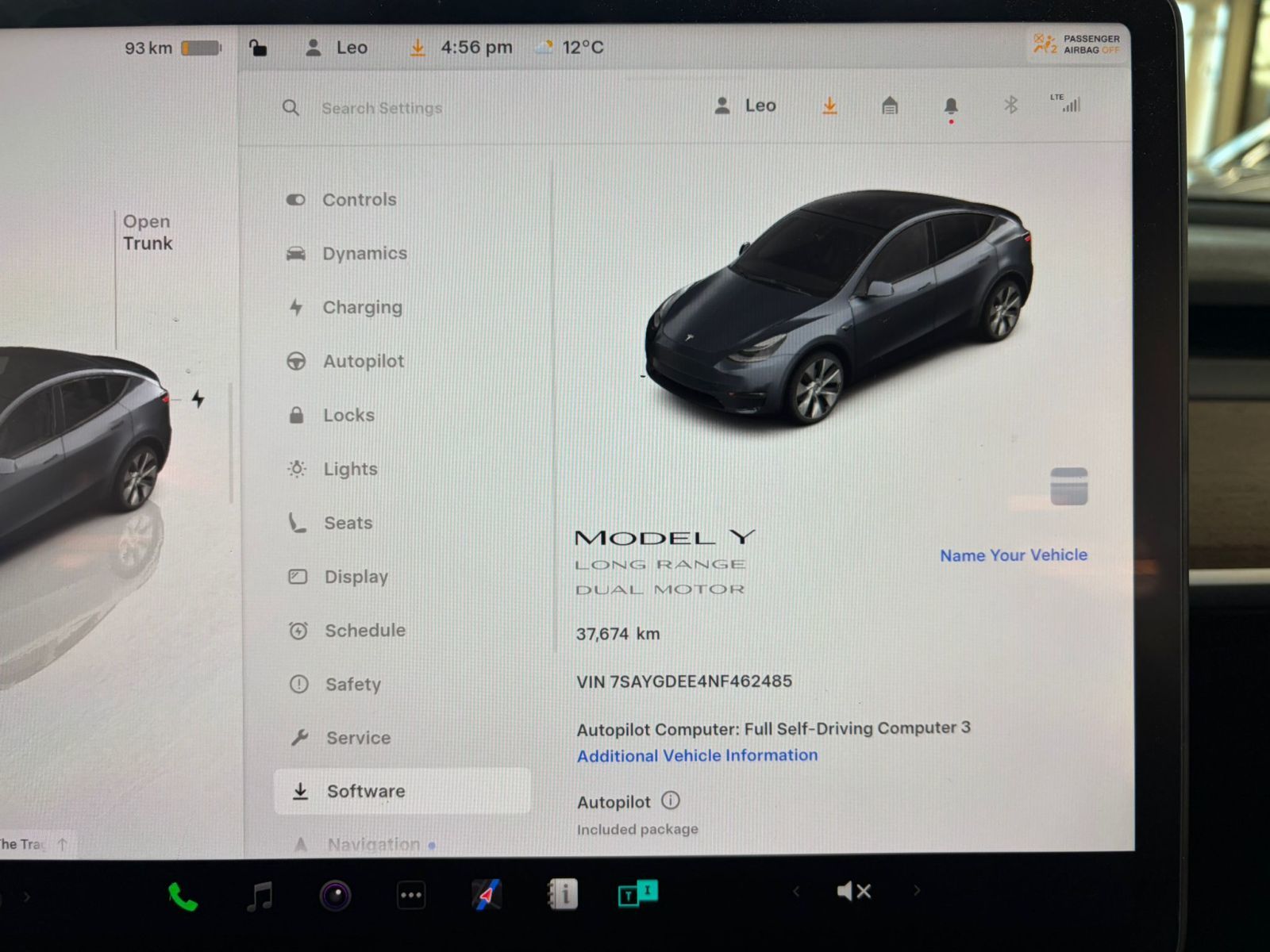 2022  Model Y