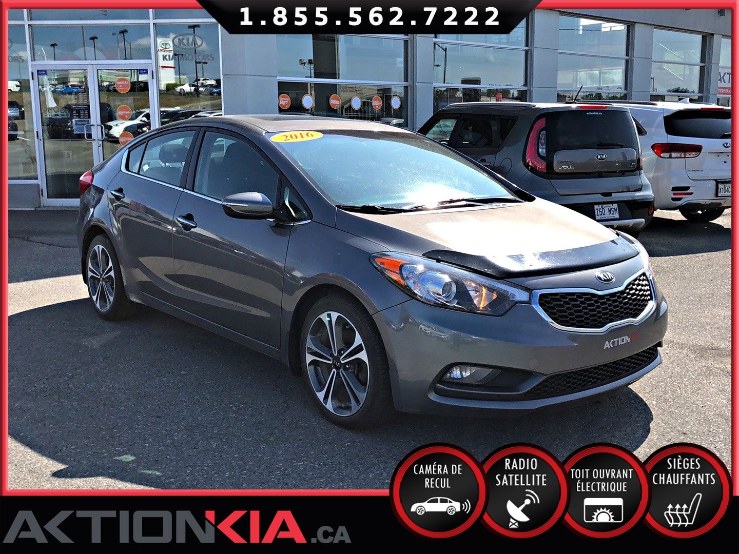 Used 2016 Kia FORTE EX TOIT OUVRANT in RouynNoranda Used inventory