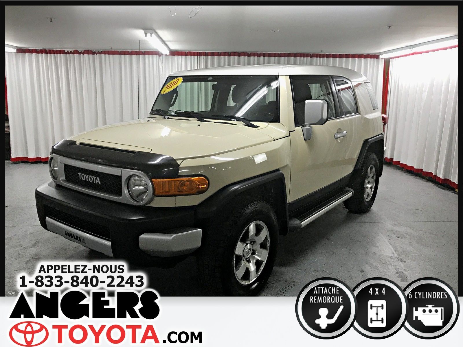 Angers Toyota Pre Owned 2010 Toyota Fj Cruiser For Sale In Saint