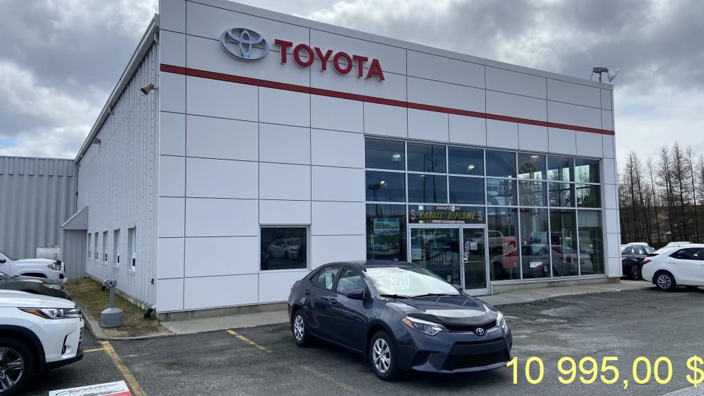 Du Beau Toyota Toyota Corolla CE 2015 d'occasion à vendre à Thetford