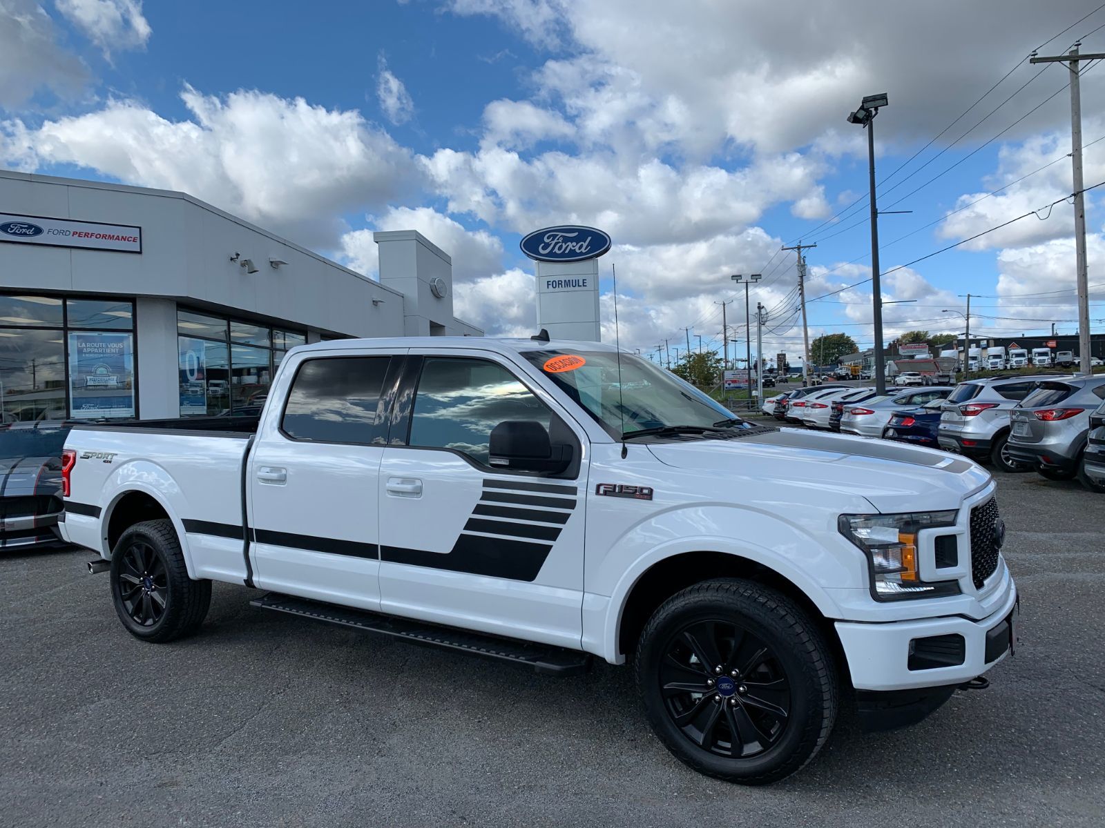 Used 2019 Ford F 150 Super Crew Sport 302a In Granby Used Inventory Formule Ford In Granby Quebec