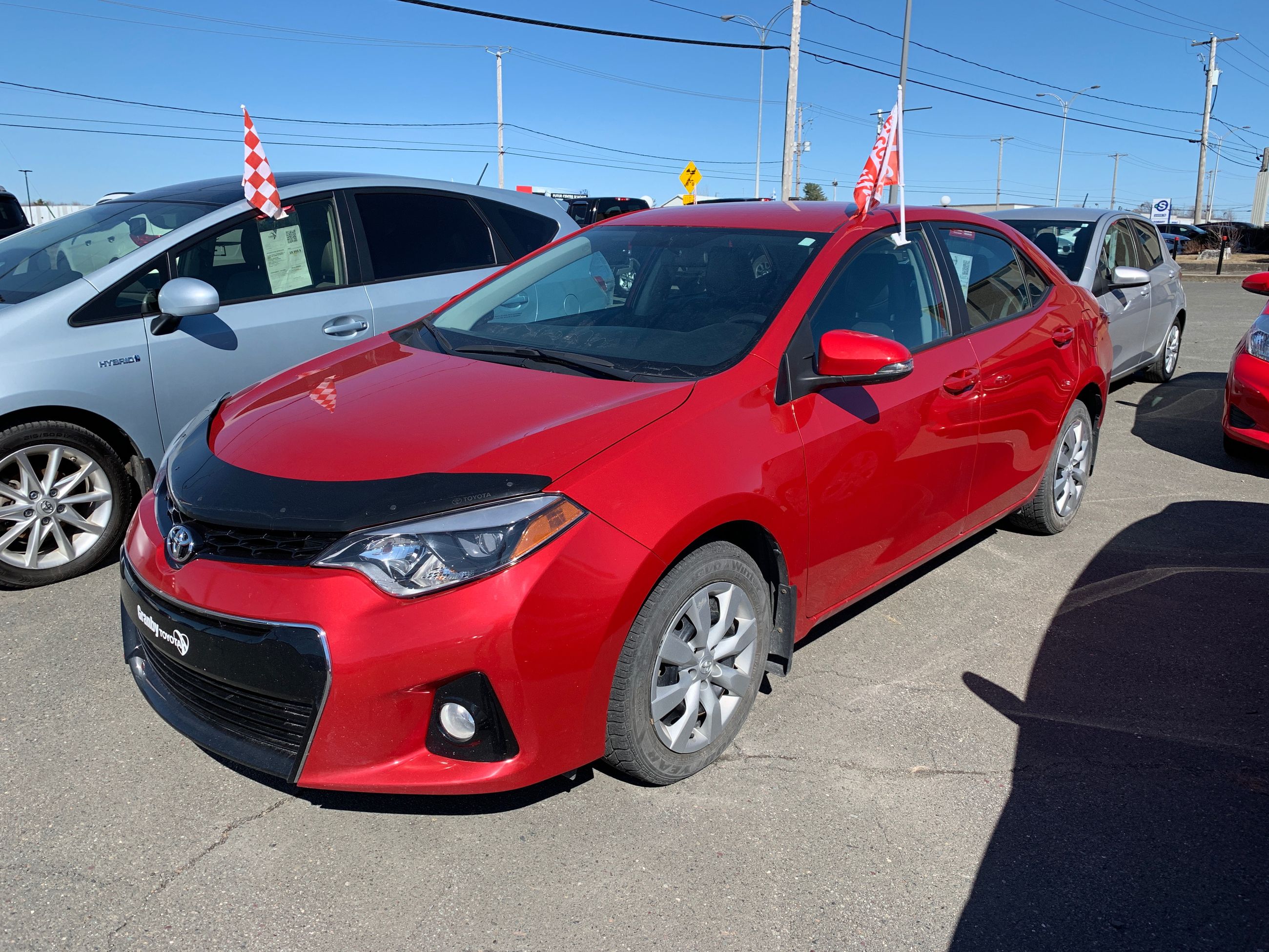 Granby Toyota Toyota Corolla CERTIFIÉ S AC VITRES CAMÉRA RECUL 2016 d