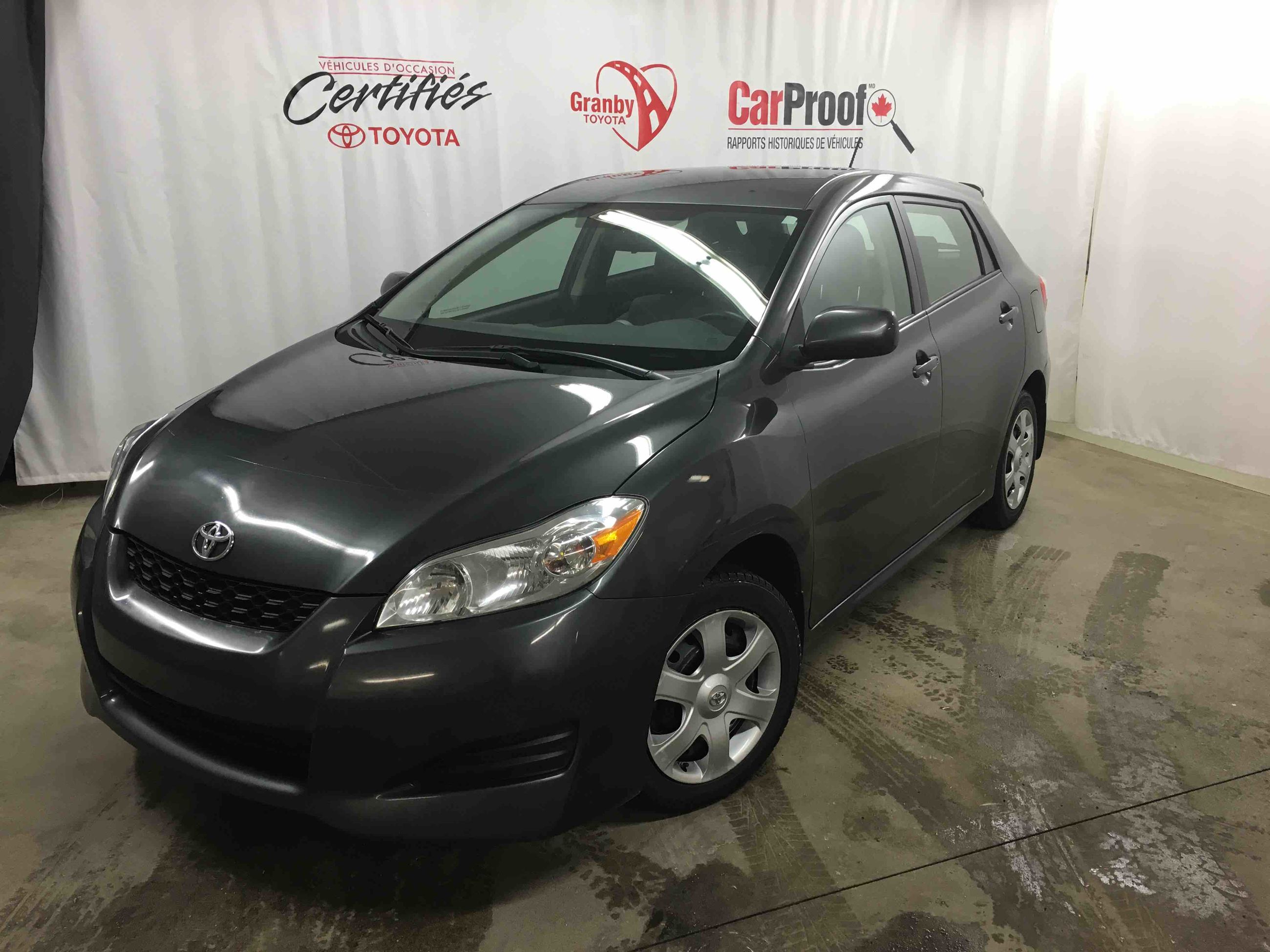 Granby Toyota Toyota Matrix XR AC VITRES CRUISE 2010 d'occasion à