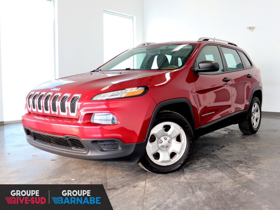 Groupe Rive Sud Pre Owned 2014 Jeep Cherokee Sport Fwd Bluetooth Air Climatise For Sale In