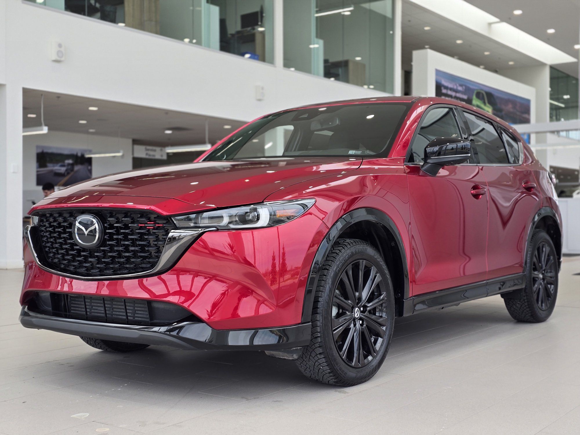 2022 Mazda CX-5 Sport Design Turbo TOIT | CUIR | CARPLAY | BAS KM Sport Design Turbo TOIT | CUIR | CARPLAY | BAS KM
