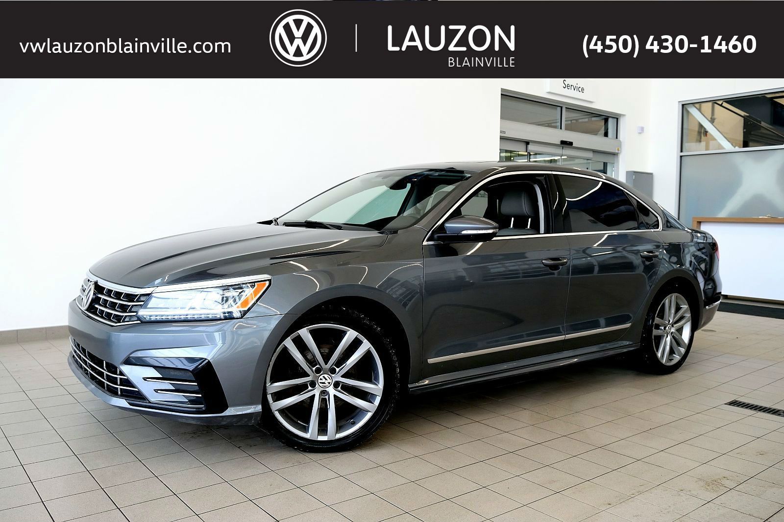 Used 16 Volkswagen Passat Comfortline Toit Ouvrant Grey 98 715 Km For Sale 0 Volkswagen Lauzon Blainville a