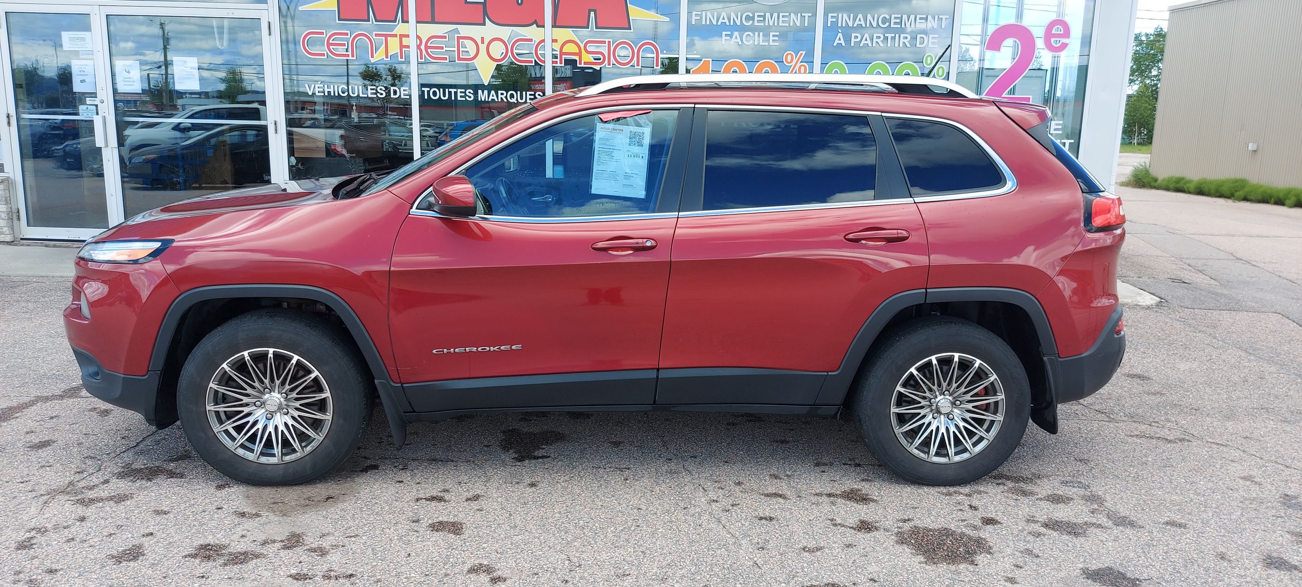 Méga Centre Olivier Occasion Jeep Cherokee North 2016 d'occasion à